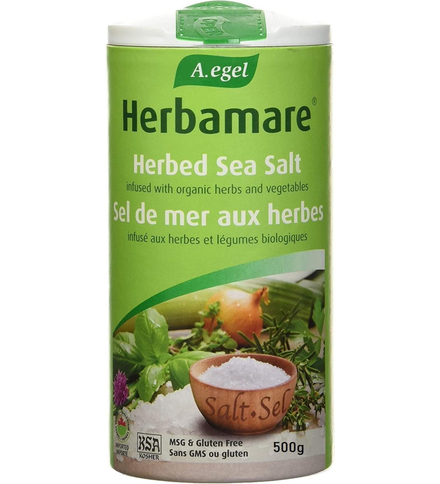 ?????? r H e r b am a r e Seasoned Sea Salt. O r g an ic (1 7 6 o z) - Buy Online on GoSupps.com