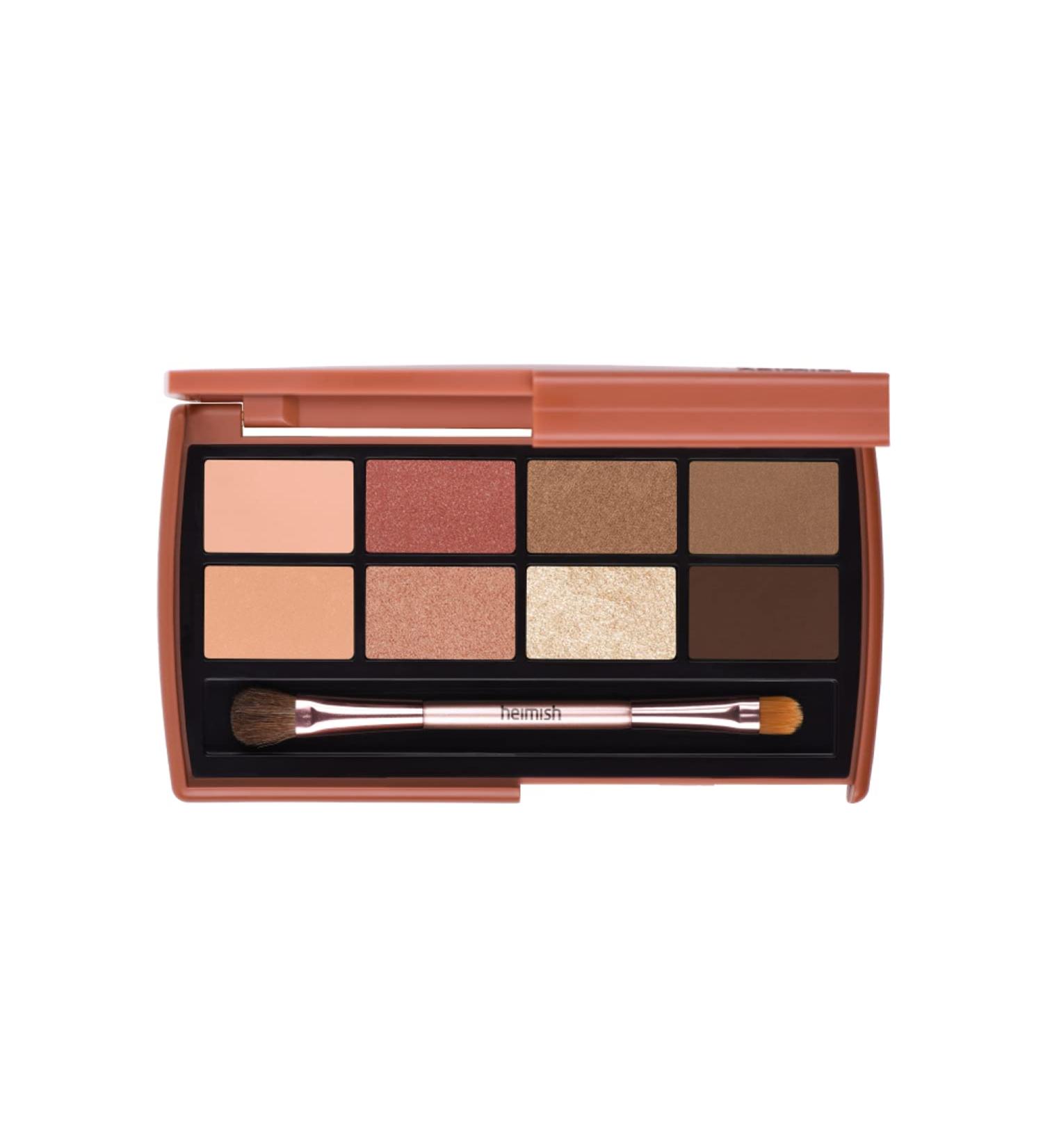 Heimish Bricks Dailism Eye Palette - Brick Brown 7.5g | Vibrant Eyeshadow for All-Day Wear - Buy Online on GoSupps.com
