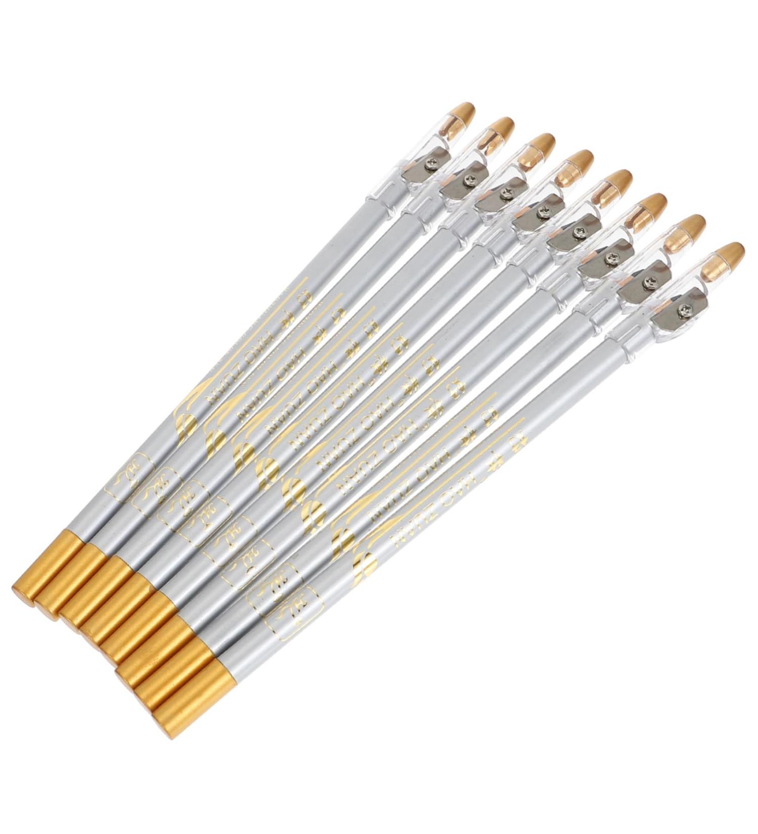 Mikinona Makeup Pen 8pcs Pen Brighten Pencils Girls with Eyeliner Eyebrow Sharpener -in- Pencil Women Strokes Tool Make Up Pen - Buy Online on GoSupps.com