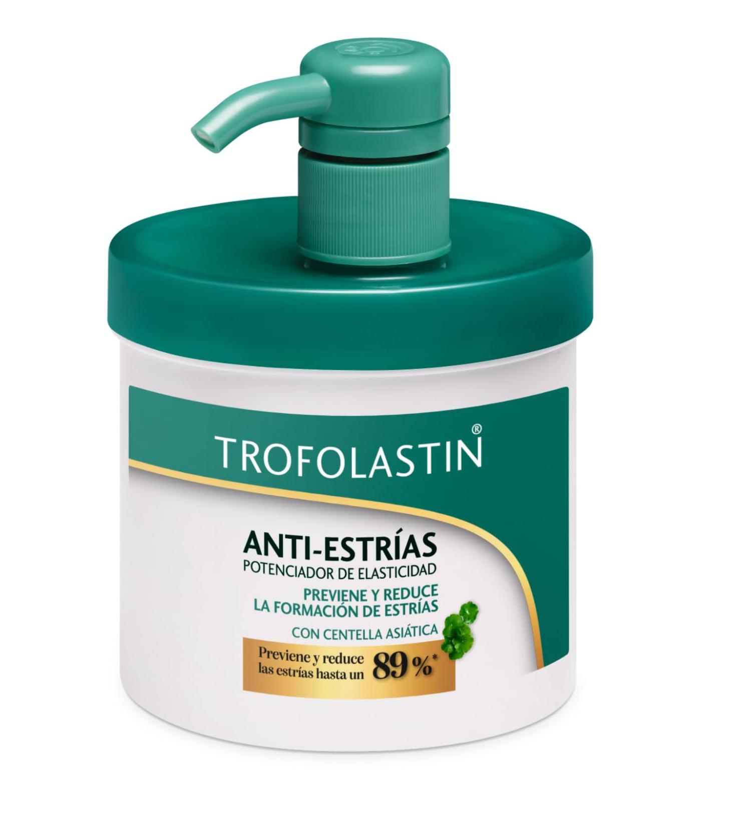 Stada Trofolastin Firming cream against stretch marks with dispenser moisturizing and prevention of stretch marks with Centella Asiatica flexible and elastic skin 400 ml Antistreaks 400 ml - Buy Online on GoSupps.com
