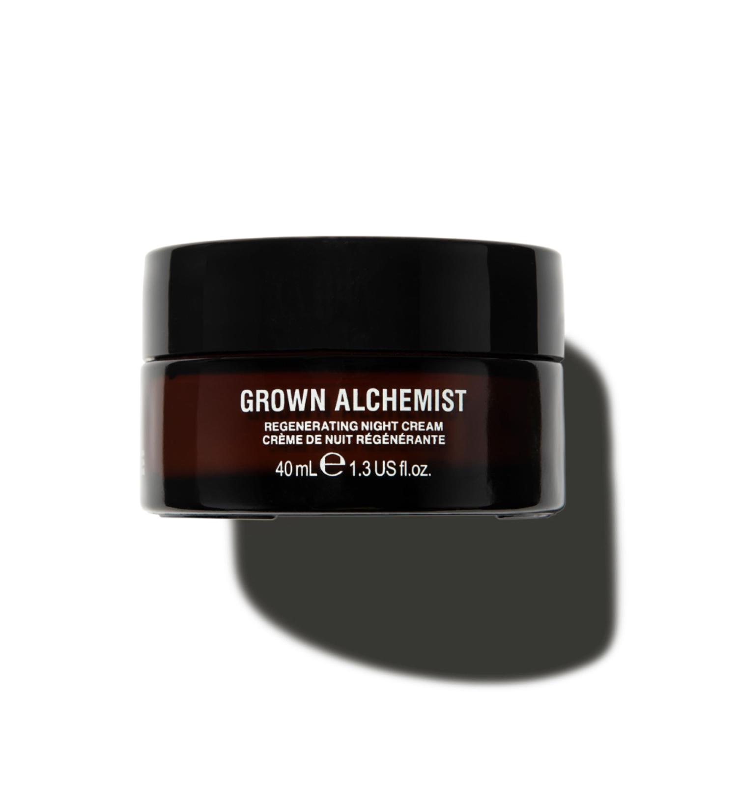 Grown Alchemist Regenerating Night Cream 40ml Anti-Aging Moisturizer for Firming Collagen Boost & Wrinkle Reduction Green Tea & Grape Seed Oil - Buy Online on GoSupps.com