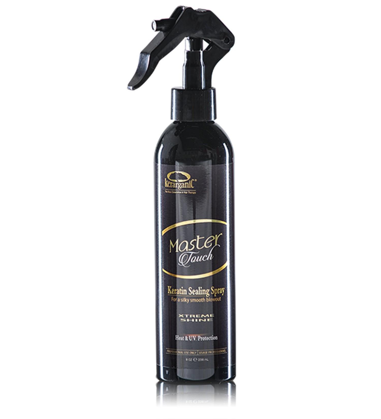 Master Touch Keratin Sealing Spray (8oz/236ml) Designed to reinforce cuticle sealing for nutrient retention after a keratin treatment. - Buy Online on GoSupps.com