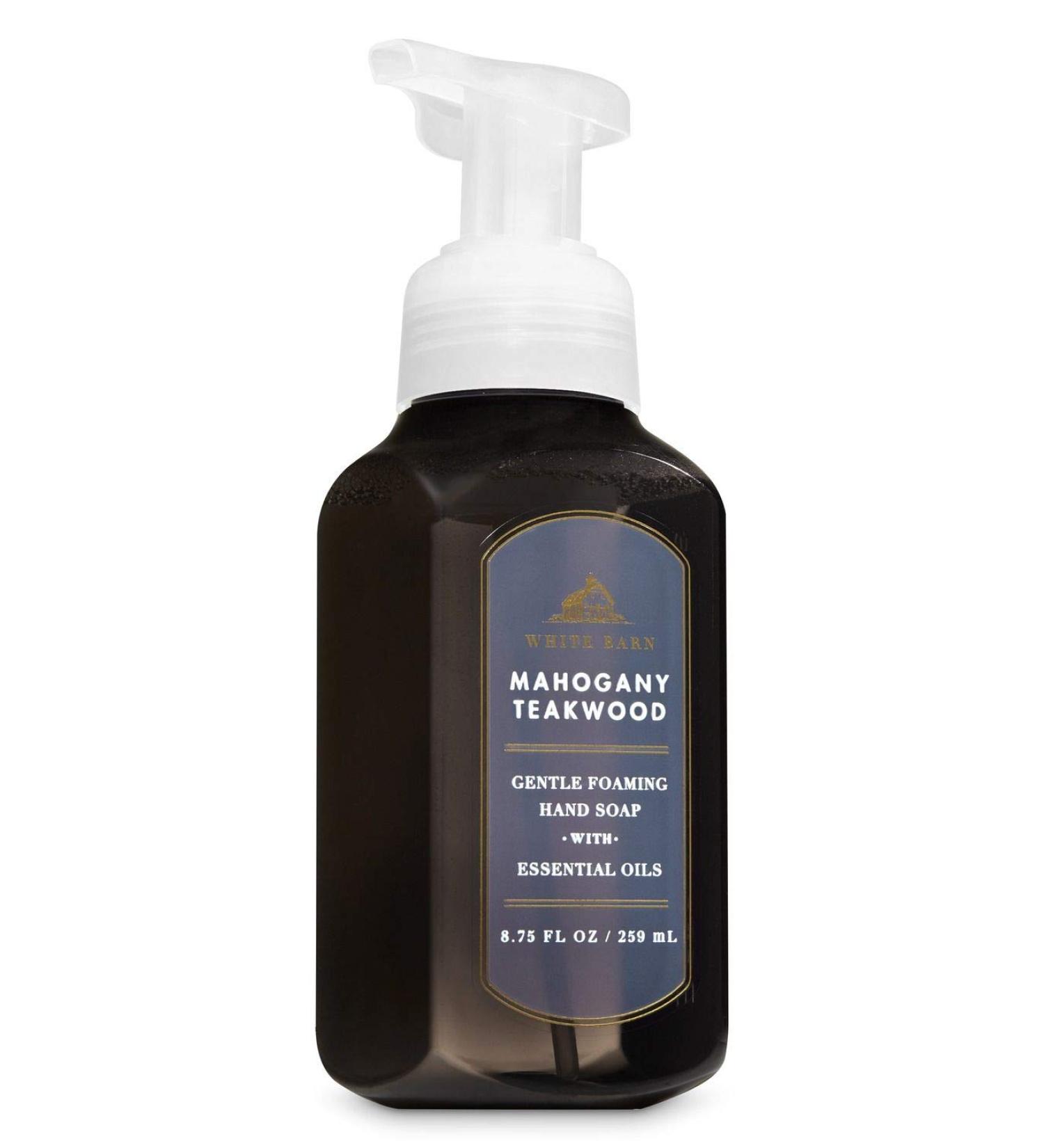 Bath Body Works Gentle Foaming Hand Soap Mahogany Teakwood