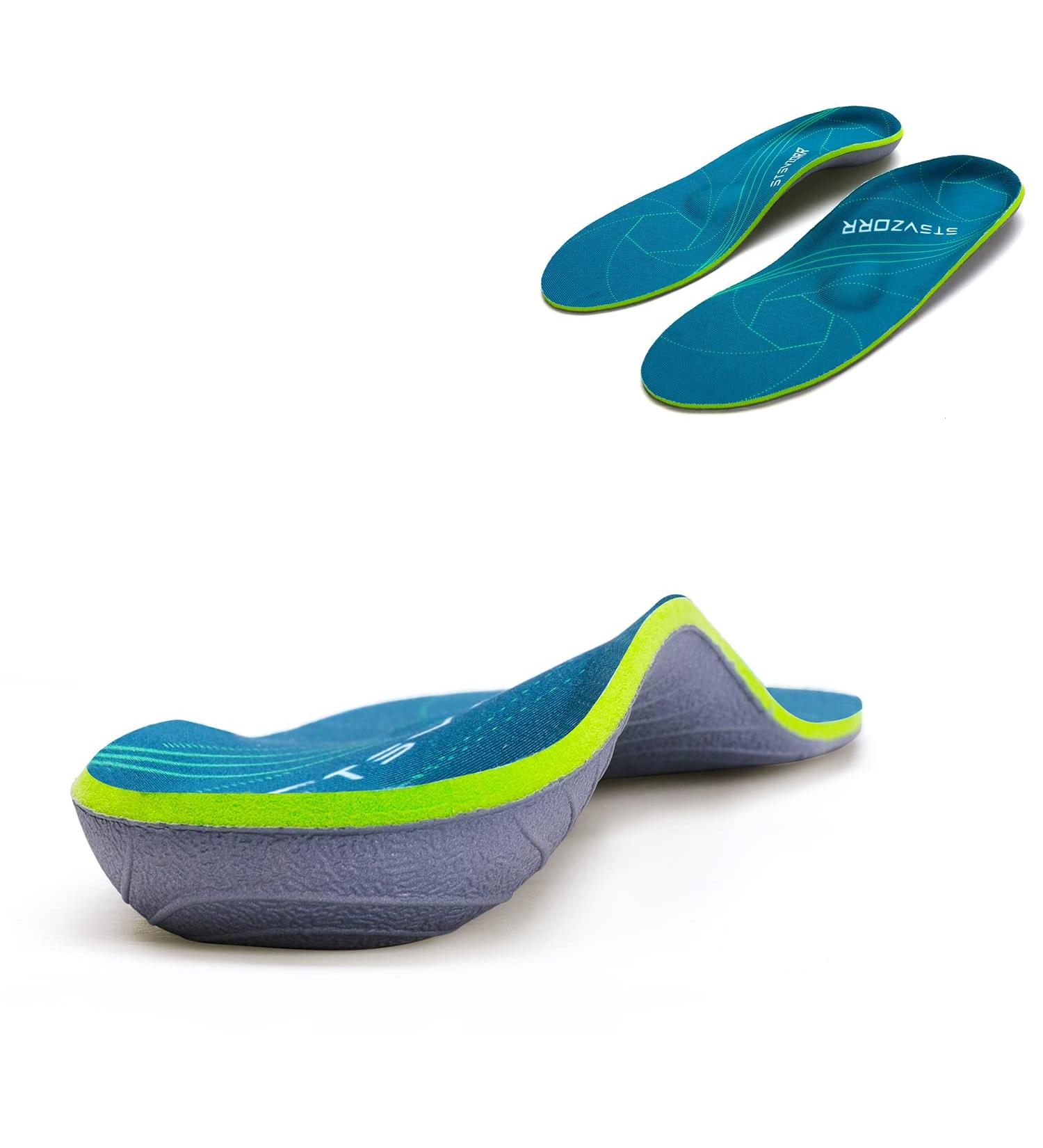Buy STSVZORR Orthopedic Insoles for Plantar Fasciitis Arch Support & Shock Absorption for Men & Women Flat Feet & Heel Spurs Relief | International Shipping Available - Buy Online on GoSupps.com