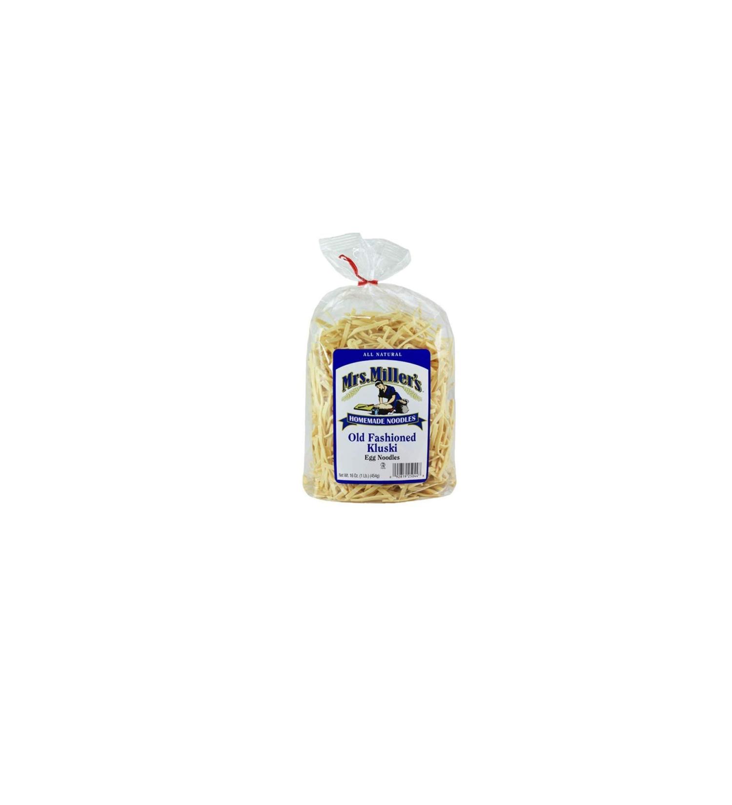 Mrs. Miller's Homemade Old Fashioned Egg Noodles Kluski - 16 OZ (Pack of 1) - Buy Online on GoSupps.com