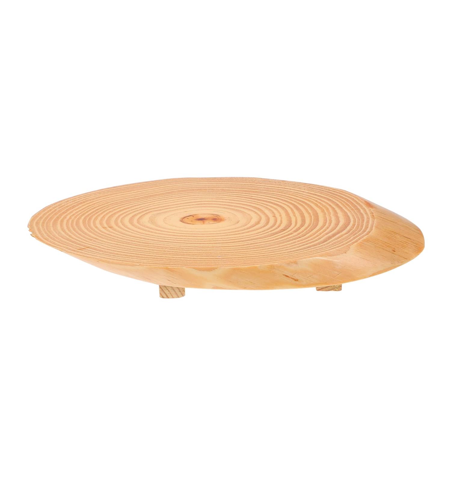 Zerodeko 1pc Sushi Plate Bread Pan Wood Tray Wooden Tray Food Tray Decorative Trays Storage Plate Fruit Bark 36X12X4CM Khaki - Buy Online on GoSupps.com