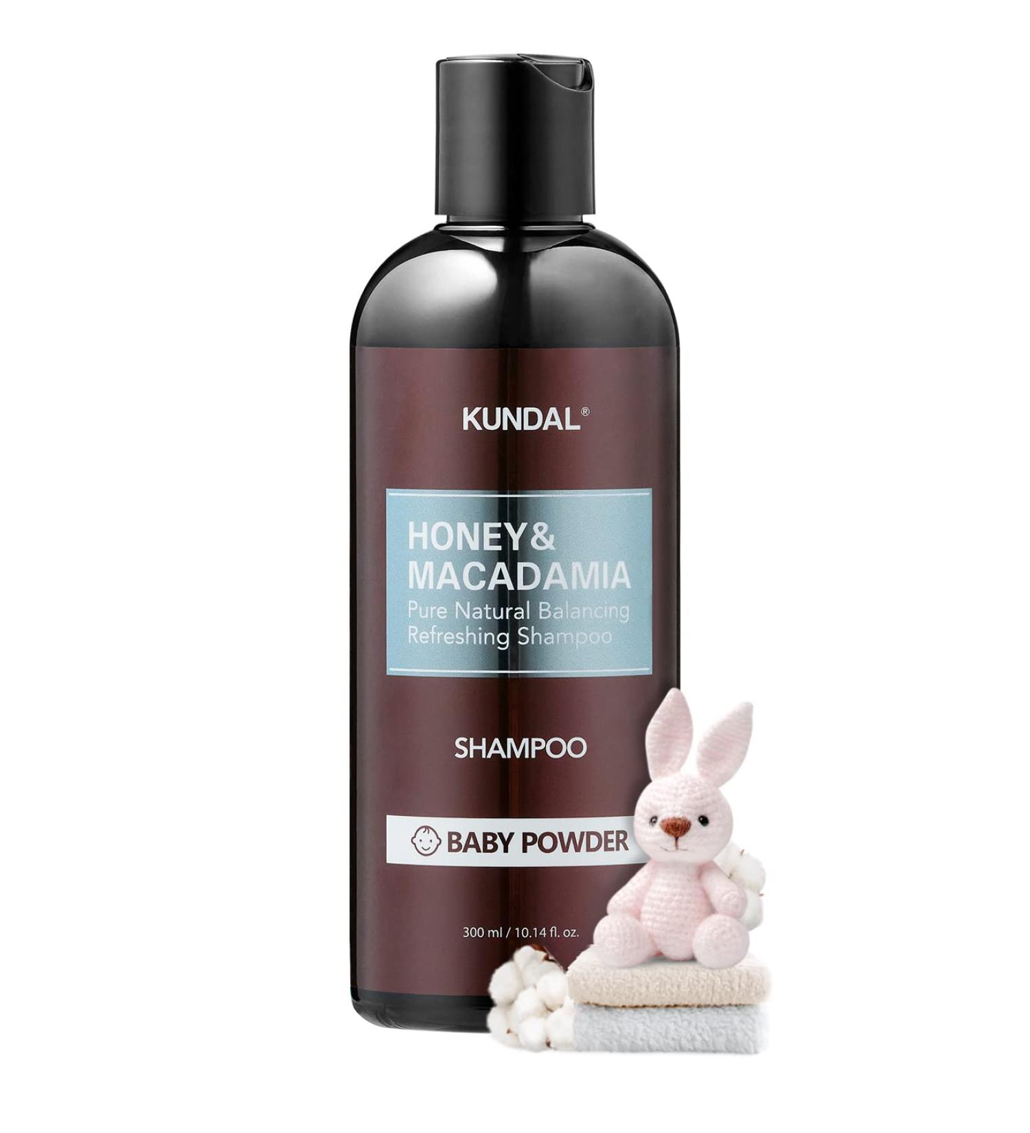 Kundal Baby Powder Sulfate Free Shampoo with Argan Oil - 10.14 oz (300ml) - Buy Online on GoSupps.com