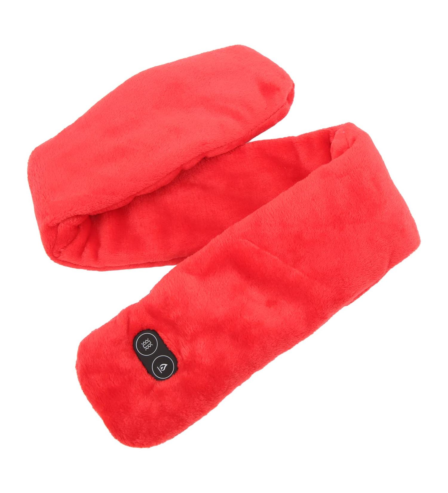 Heated Scarf - Adjustable Temperature Heating Scarf for Daily Use | Red | Best for Warmth & Comfort - Buy Online on GoSupps.com