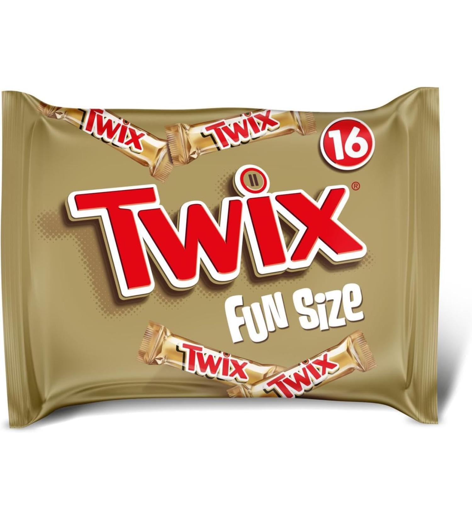 Twix Fun Size Chocolate Bars, 21g, 13 Count