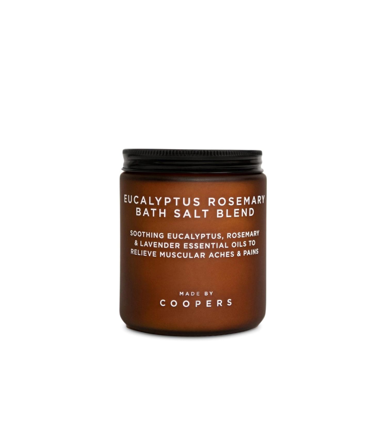 Buy Made by Coopers Eucalyptus Rosemary Bath Salt Blend (500g) - Soothing Essential Oils for Relaxation | International Shipping Available - Buy Online on GoSupps.com
