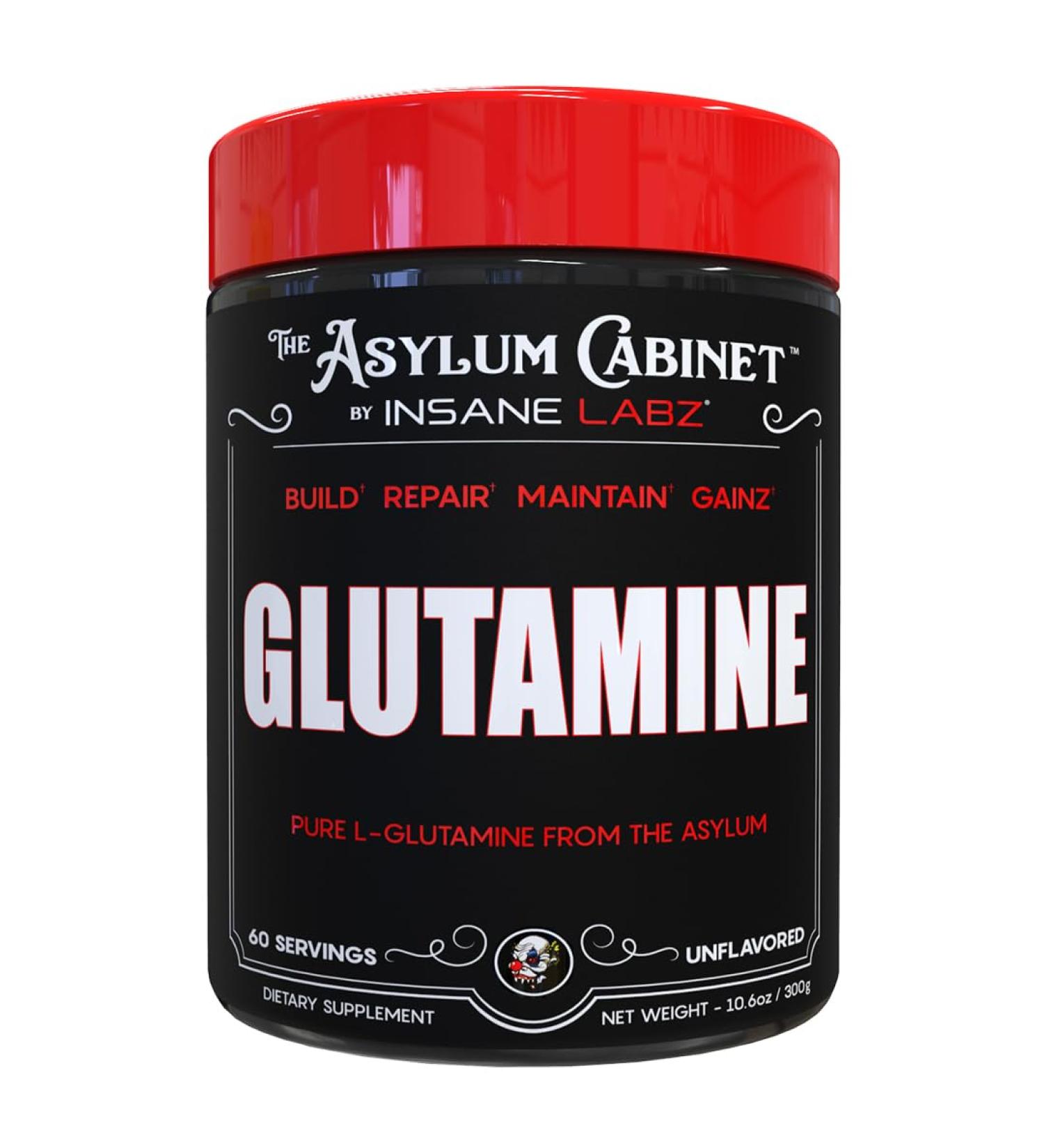 Insane Labz ACS Glutamine - 5g Serving 60 Servings | Boost Recovery & Performance - Shop Now - Buy Online on GoSupps.com