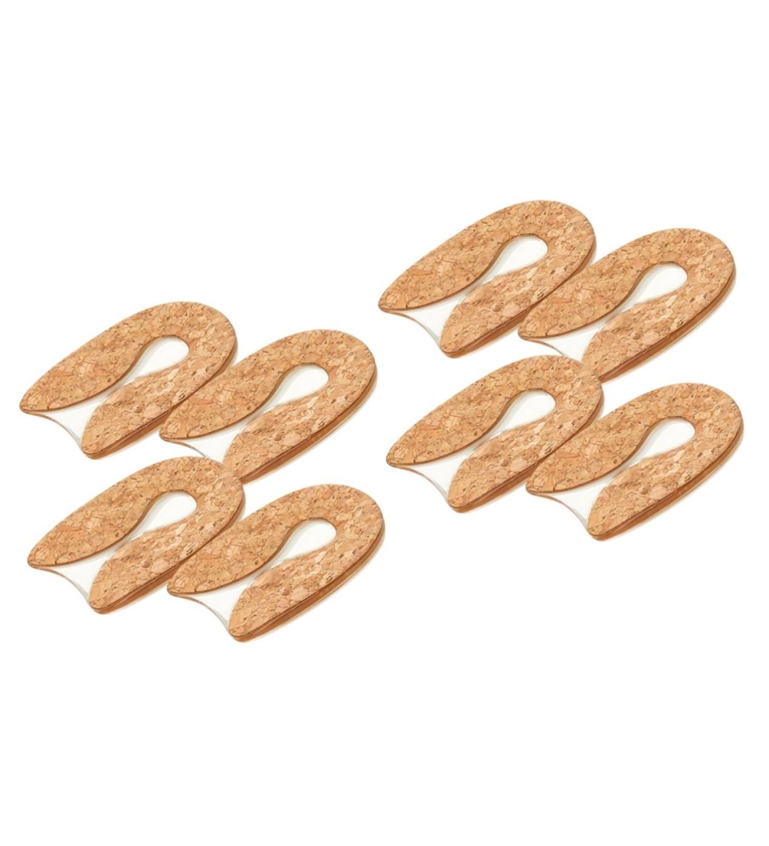 4 Pairs Transparent Silicone Heel Pads for Women - Comfort & Support for Shoes | Perfect Insoles for Overpronation - Buy Online on GoSupps.com