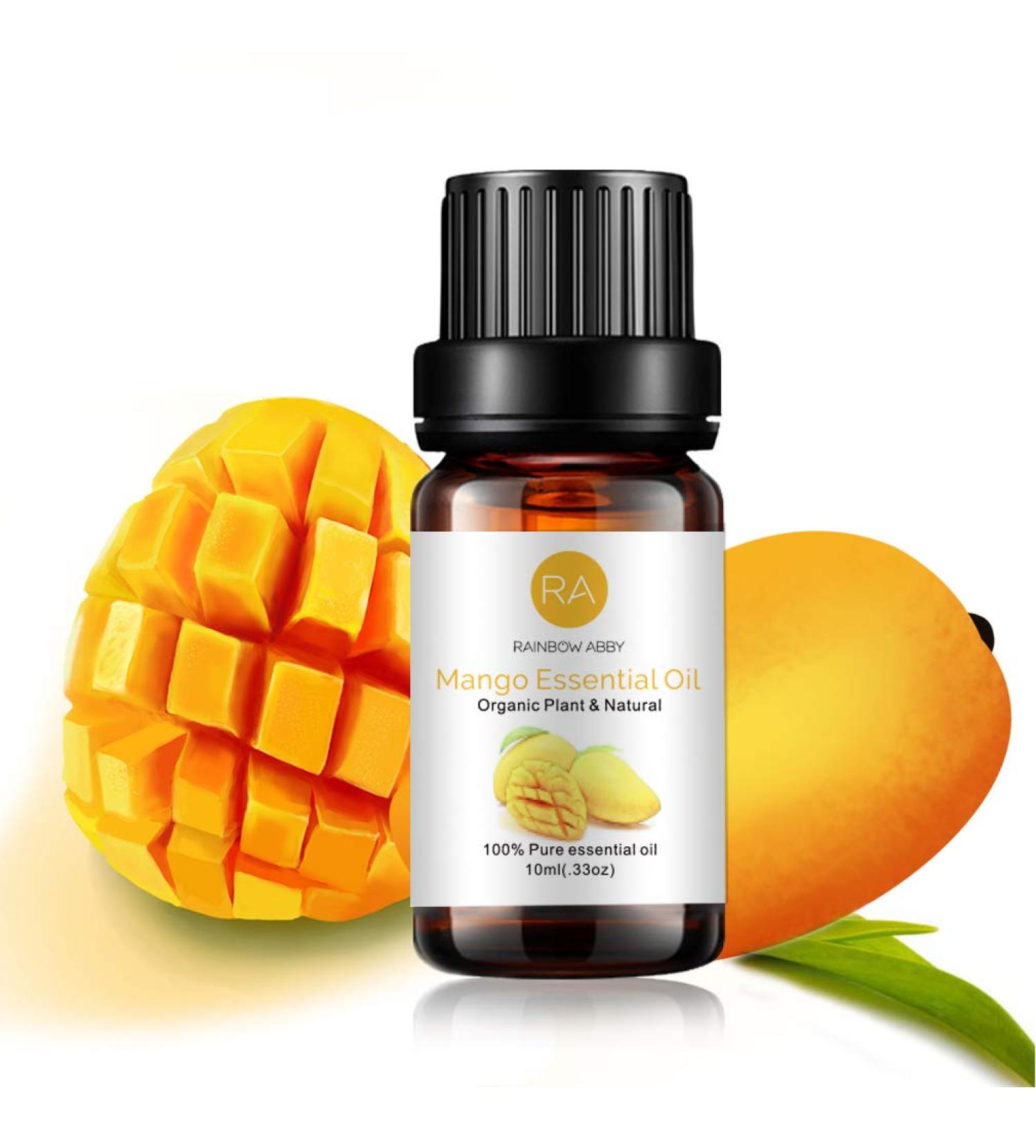 100% Pure Organic Mango Essential Oil - Aromatherapy Diffuser Massage & Skin Care (10ml - Buy Online on GoSupps.com