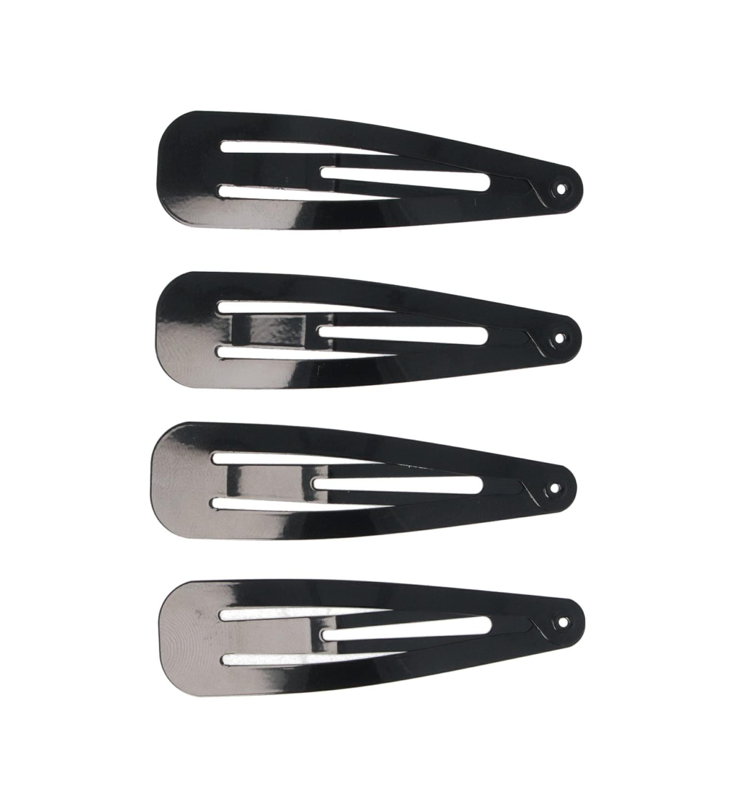 Solida Essentials hair clips Click-Clack black 4 pieces