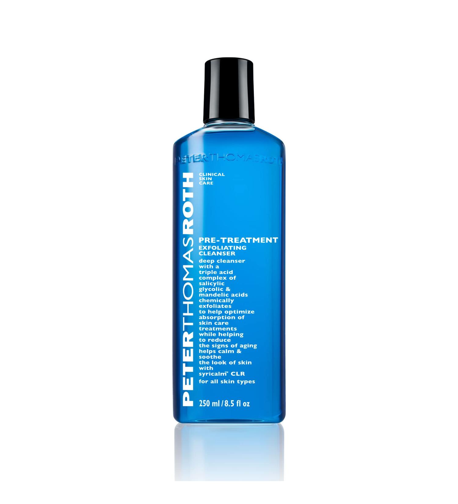 Peter Thomas Roth Pre-Treatment Exfoliating Cleanser with Salicylic, Glycolic & Mandelic Acid | Anti-Aging Formula - Buy Online on GoSupps.com