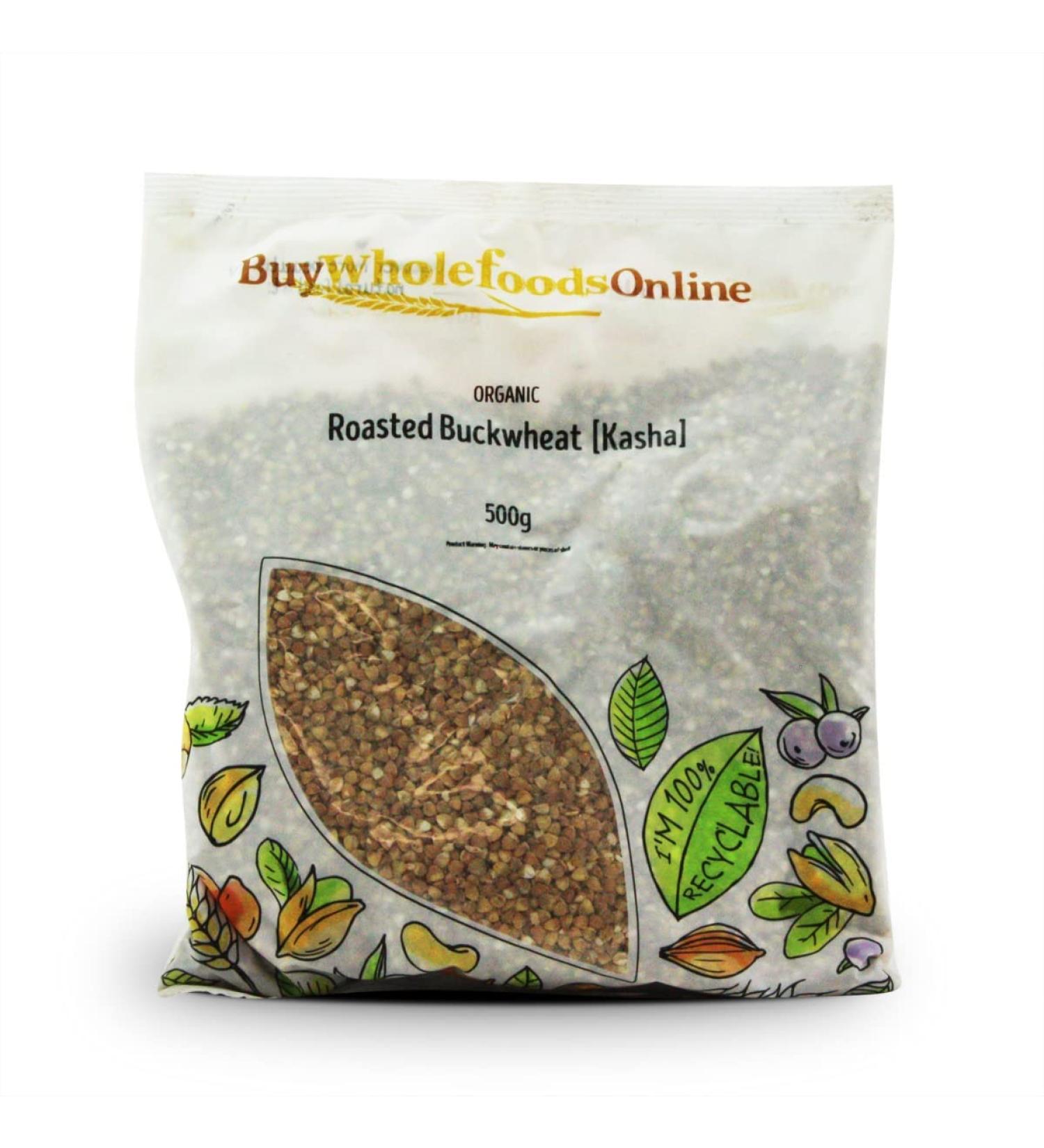 Organic Buckwheat Roasted Kasha 500g (BWFO)