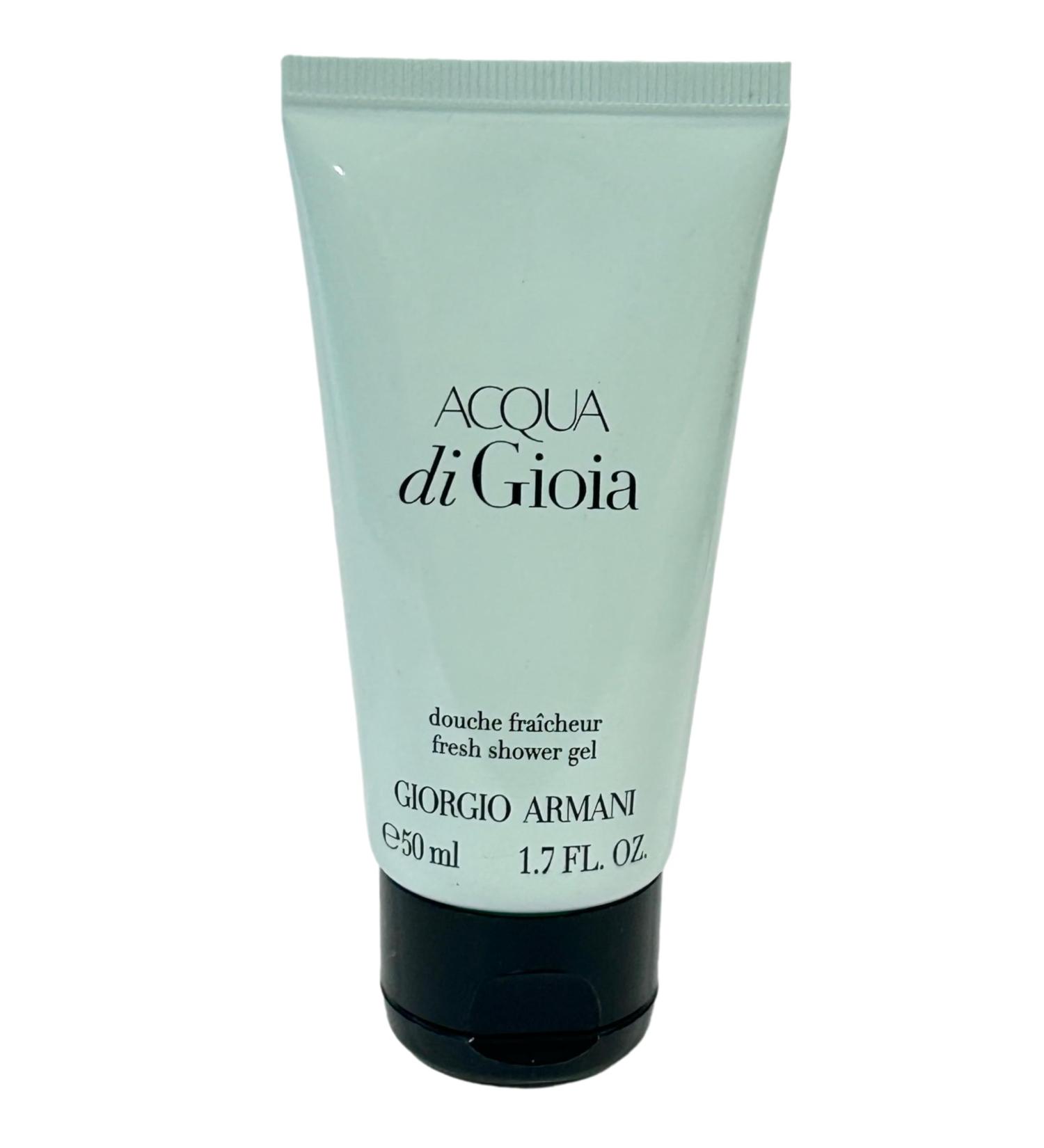 Giorgio Armani Acqua di Gioia Fresh Shower Gel Mini - 50ml Travel Size | Buy Online Internationally - Buy Online on GoSupps.com