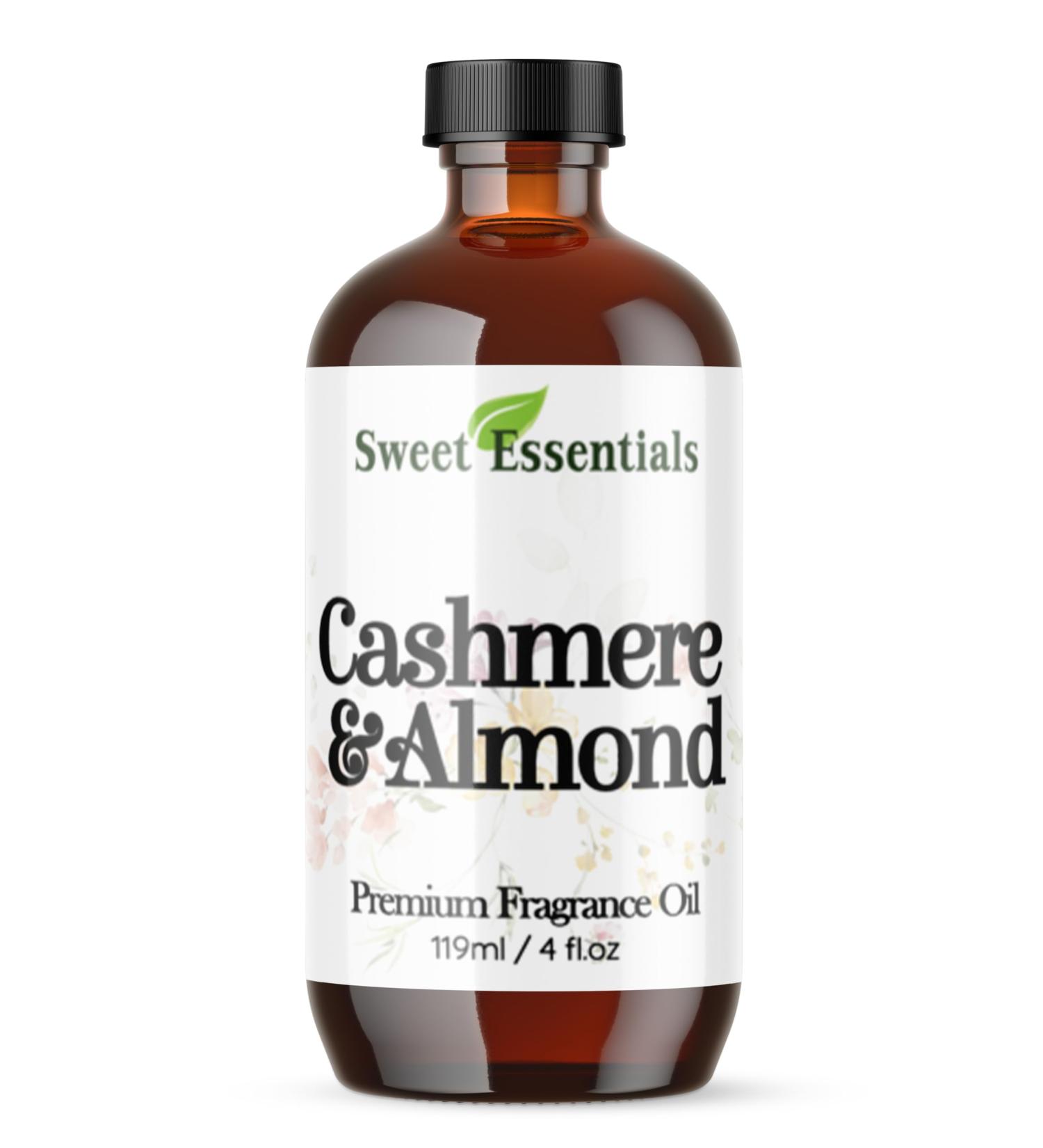 Cashmere & Almond 4oz Premium Fragrance Oil Aromatherapy Diffuser Crafts Soap Home Scents Bath & Body DIY Parfum and Much More. Versatile & Long-Lasting by Sweet Essentials - Buy Online on GoSupps.com