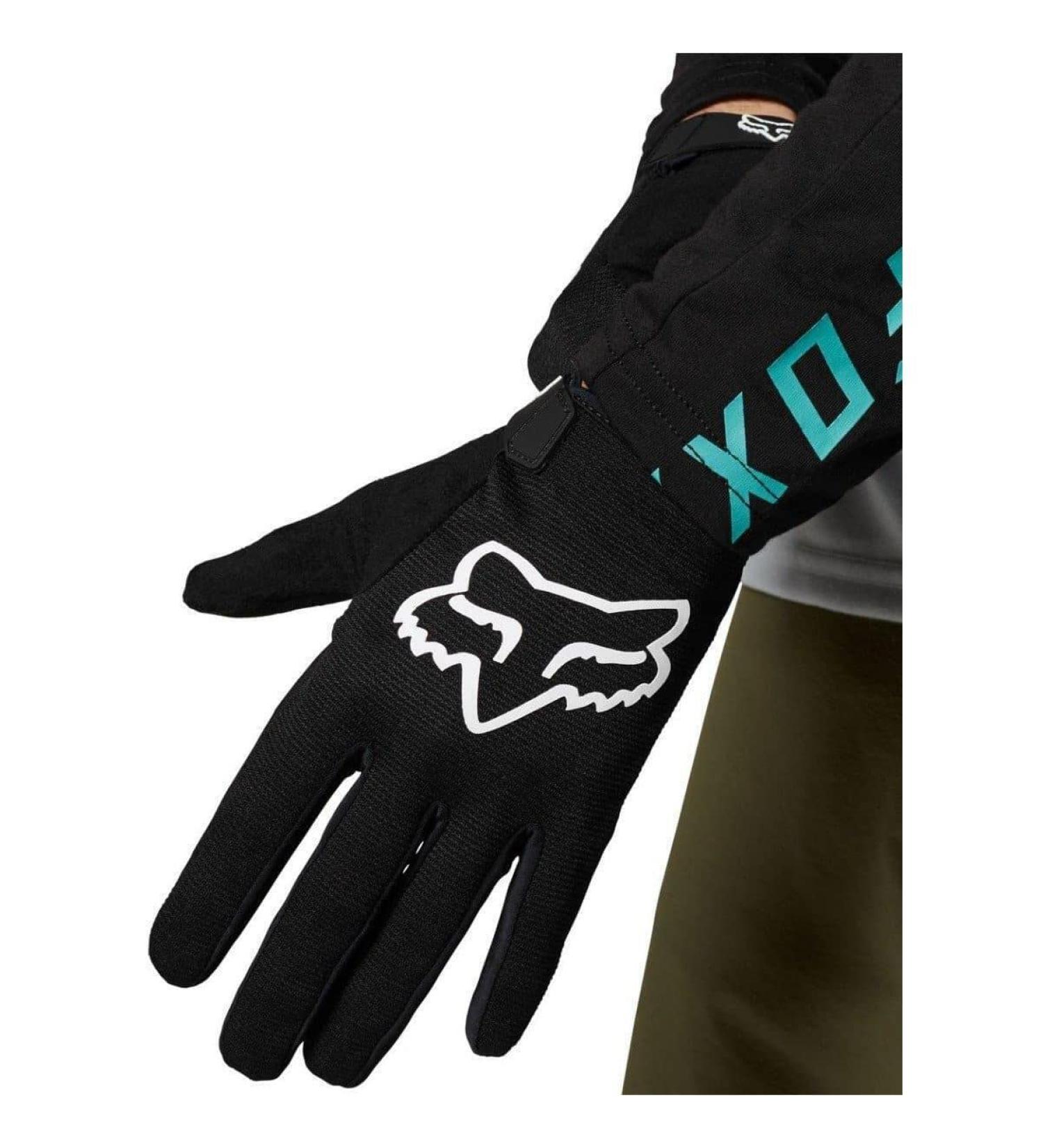 Fox Kids MTB Gloves Ranger Black Black One Size