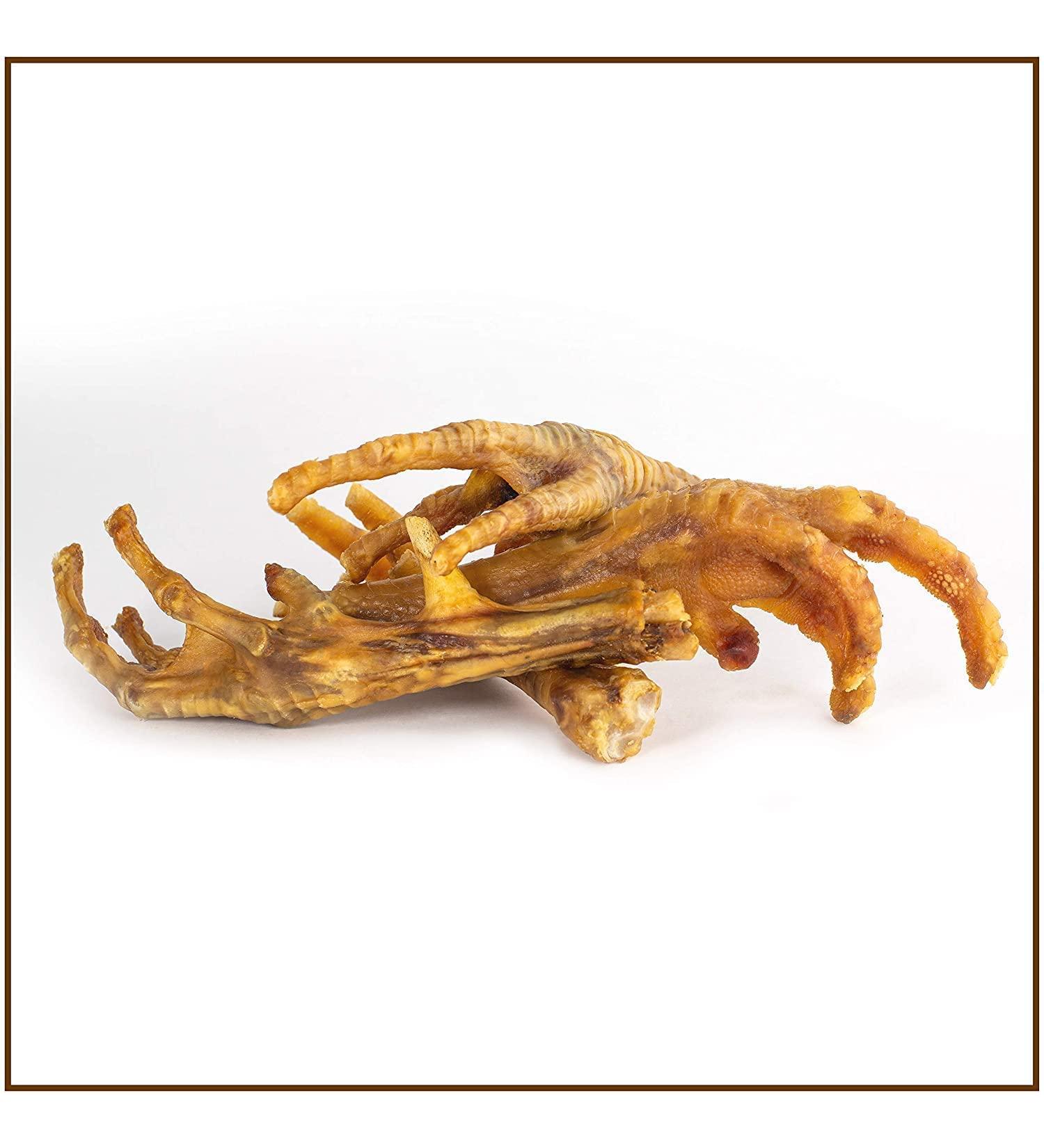 Pridedog's chicken feet 1000g The Premium Kausnack for your dog |100% chicken from German productionIn the odor -neutral bag |Chewing items (chicken feet 5000g)