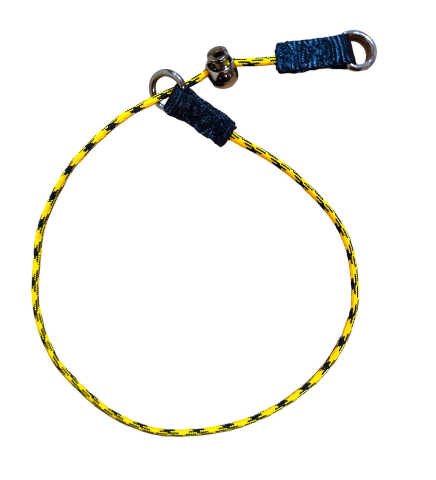 Handmade 4mm EQ K9 Slip Collar for Dog Training - Chrome Limiter, Strap Handle - L (56cm) - Buy Online on GoSupps.com