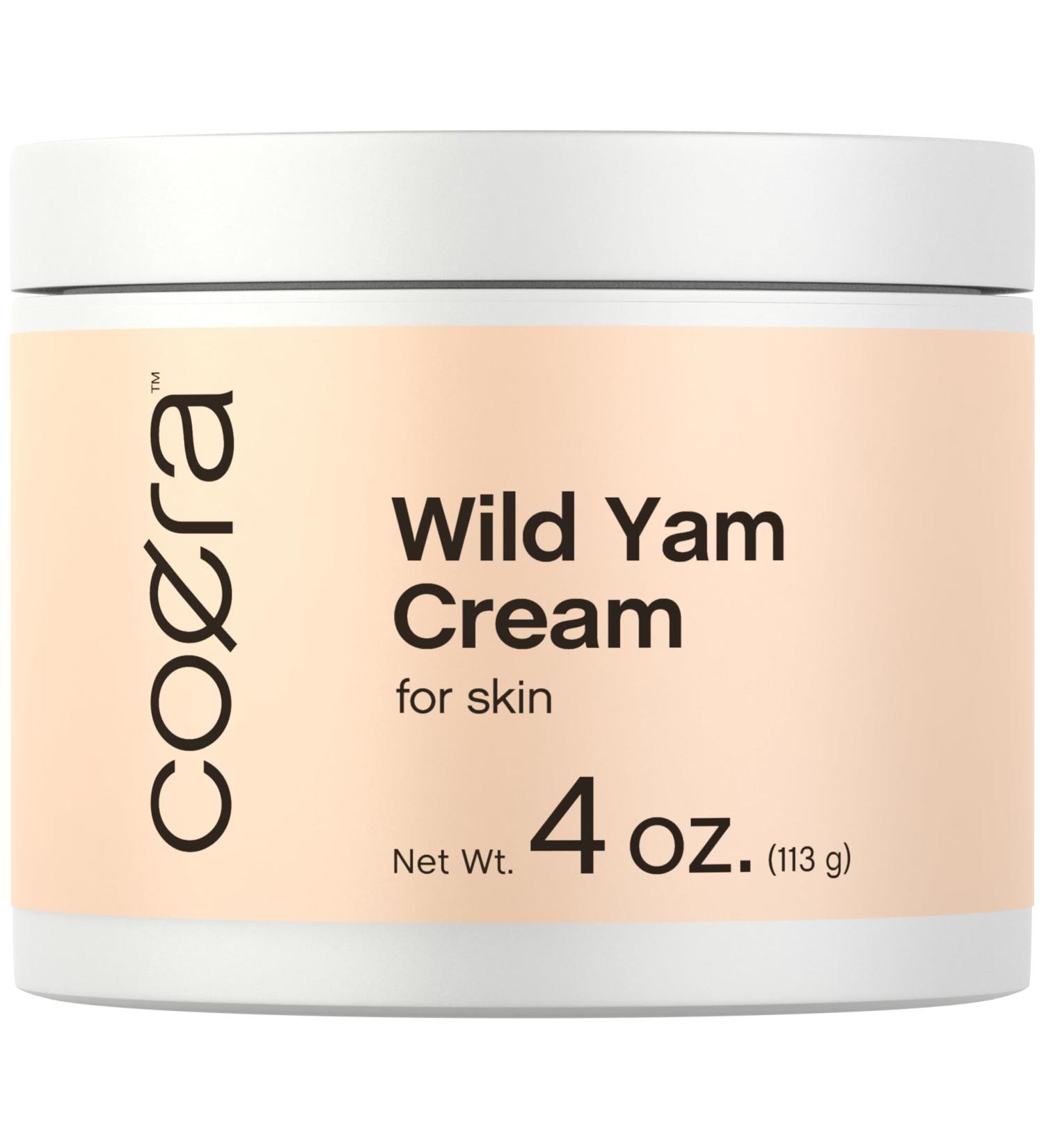 Wild Yam Cream 4 oz - Paraben-Free SLS-Free & Fragrance-Free | Ideal for Men & Women | Shop Internationally - Buy Online on GoSupps.com