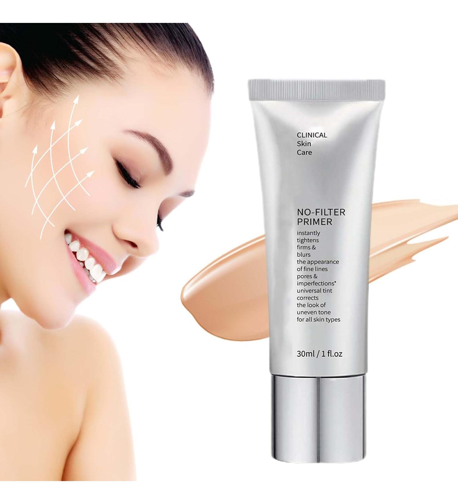 SJHYLL Instant Firming Face Primer Anti-Wrinkle Cream Skin Firming Face Makeup Base Blurring Foundation Moisturizing Base - Buy Online on GoSupps.com