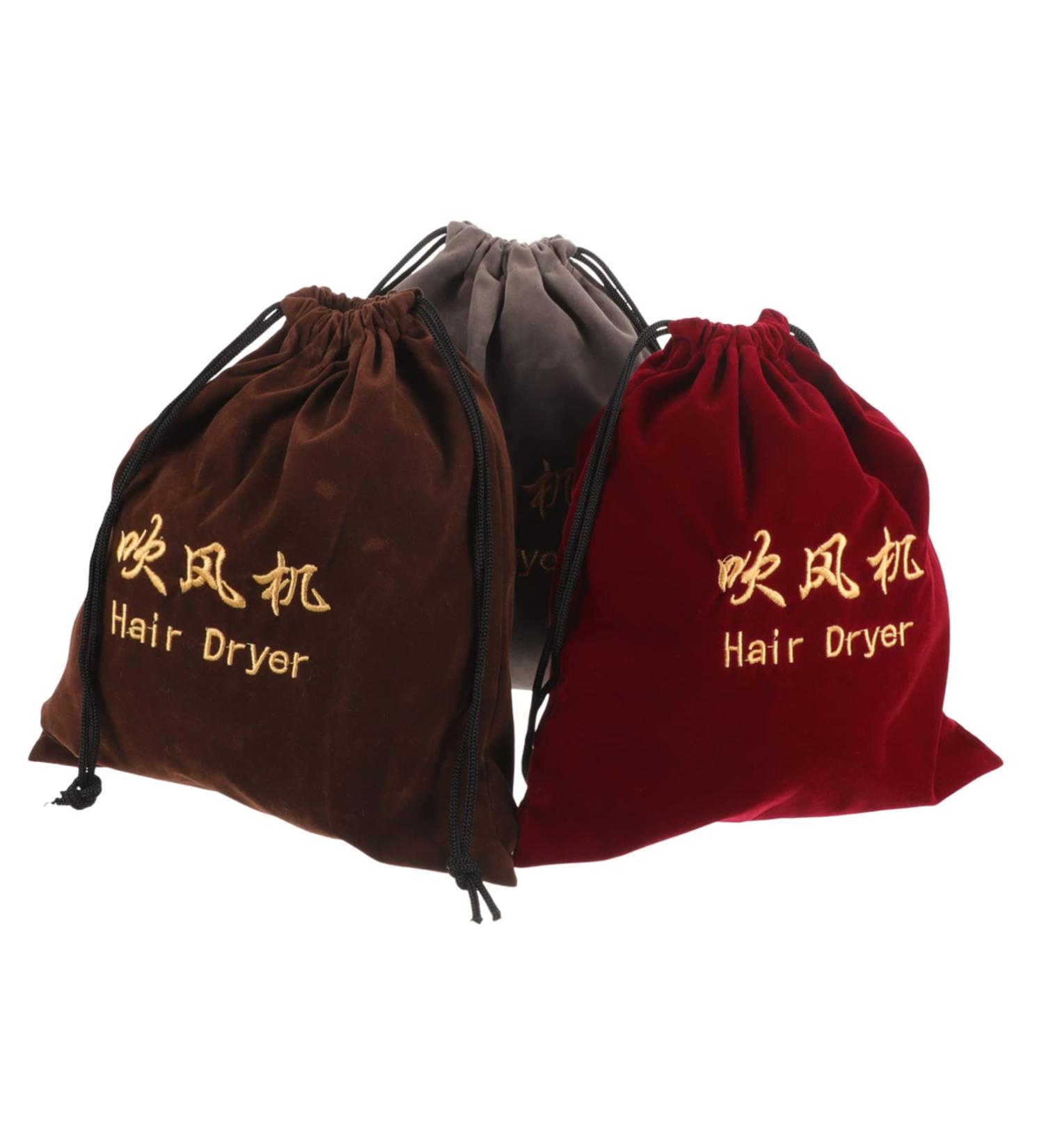 Didiseaon 3 Pcs Hair Dryer Storage Bag Travel Hair Dryer Blow Dryer Bag Storage Bag for Hair Dryer Drawstring - Buy Online on GoSupps.com
