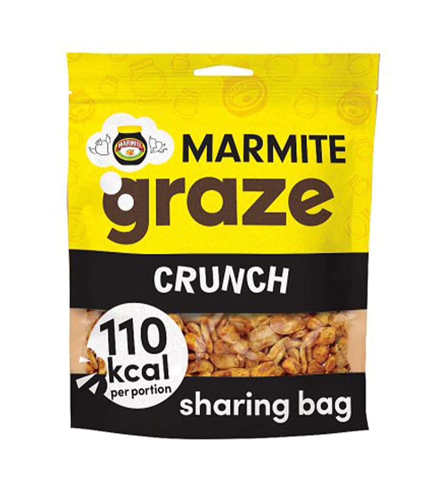 Graze Graze Marmite Crunch Sac 130 g