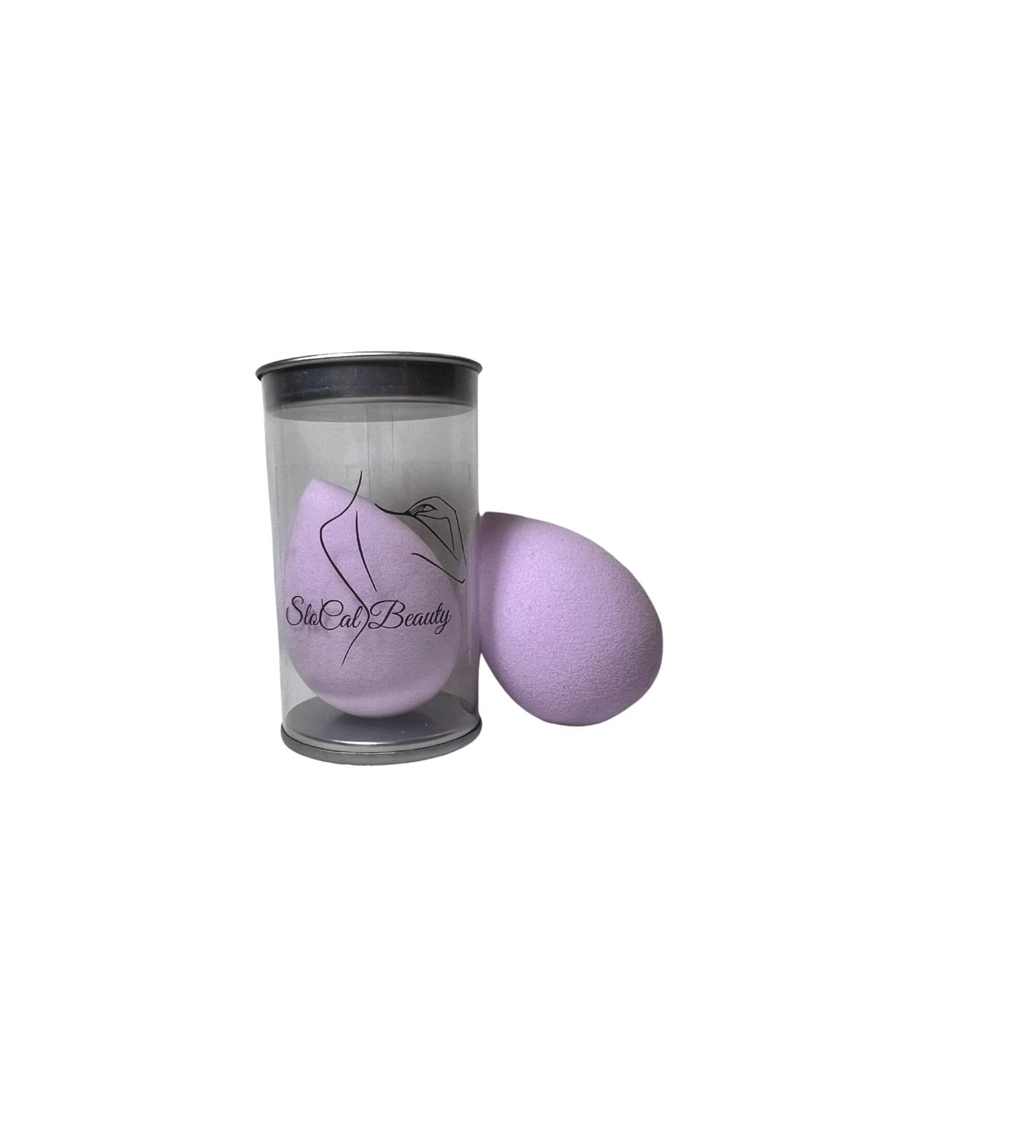 SLOCal Beauty Sponge - Latex Free Foundation Blending Sponge for Flawless Liquid Cream & Powder Application - Purple - Buy Online on GoSupps.com