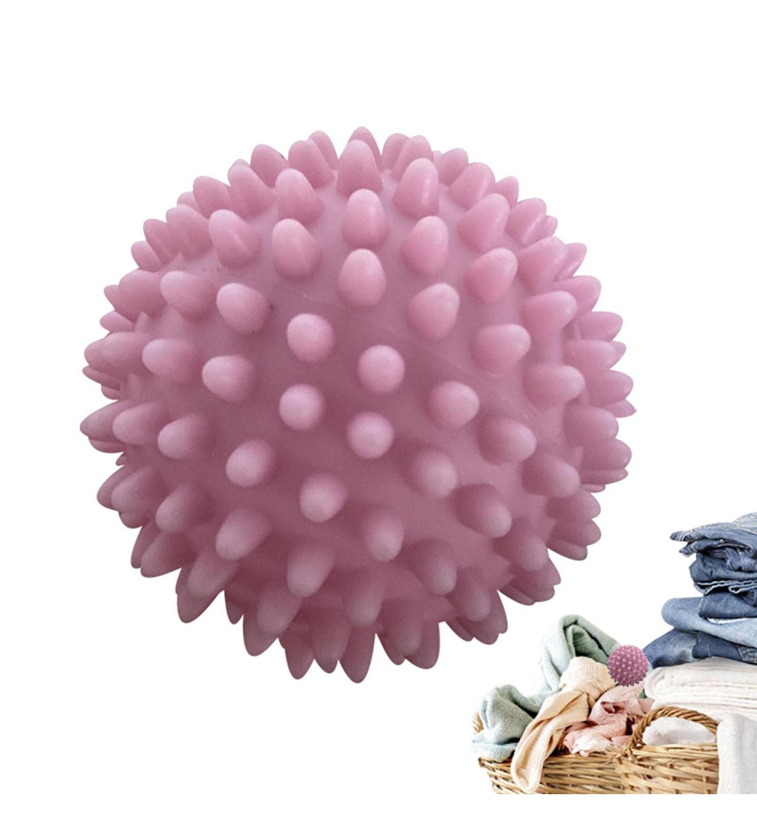 Dryer Balls Laundry | Washing Balls - Reusable Washing Machine Dryer Cleaning Soften Clothes Wash Ball Zorq Pink - Buy Online on GoSupps.com