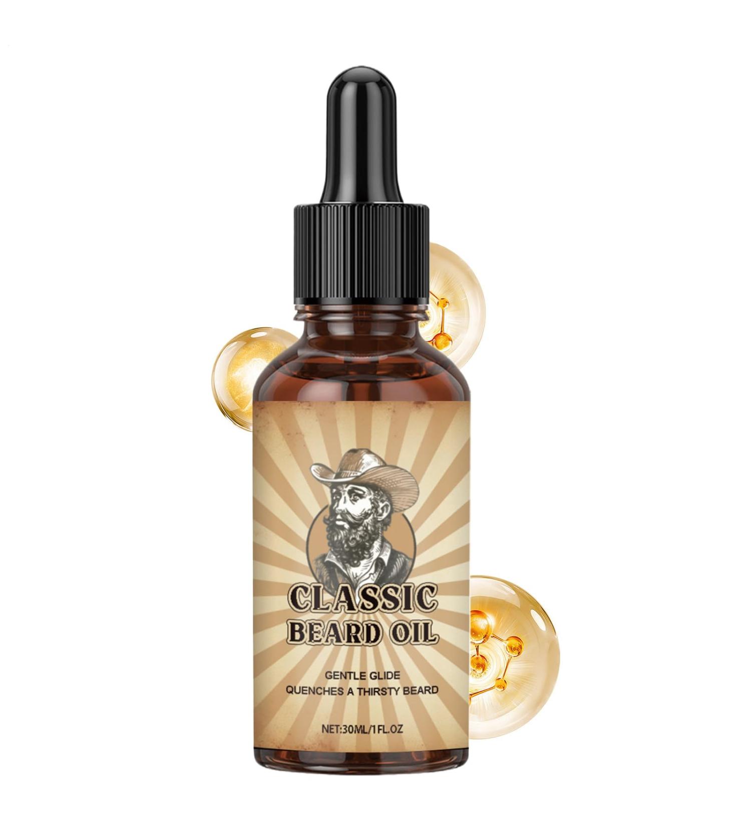  CGACCSD Men's Beard Oil - 30ml Nourishing Fast-Absorbing Non-Sticky and Moisturizing Formula Care and Styling Solution for a Smooth Beard | For Dads Grandads Husbands and Beard Lovers - Buy Online on GoSupps.com
