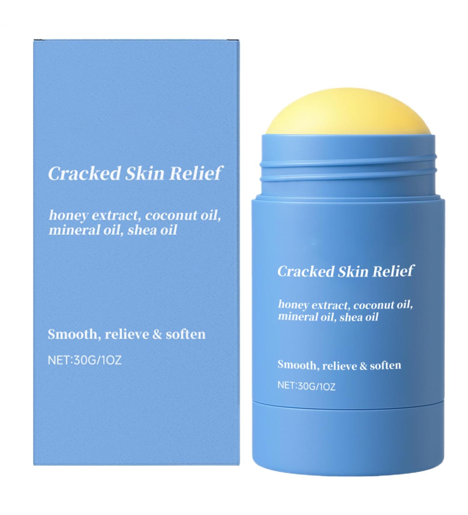  Veeteah Moisturizing cream stick for cracked heels - 30g - For knees elbows hands circles men women mothers fathers grandparents home travel winter - Buy Online on GoSupps.com