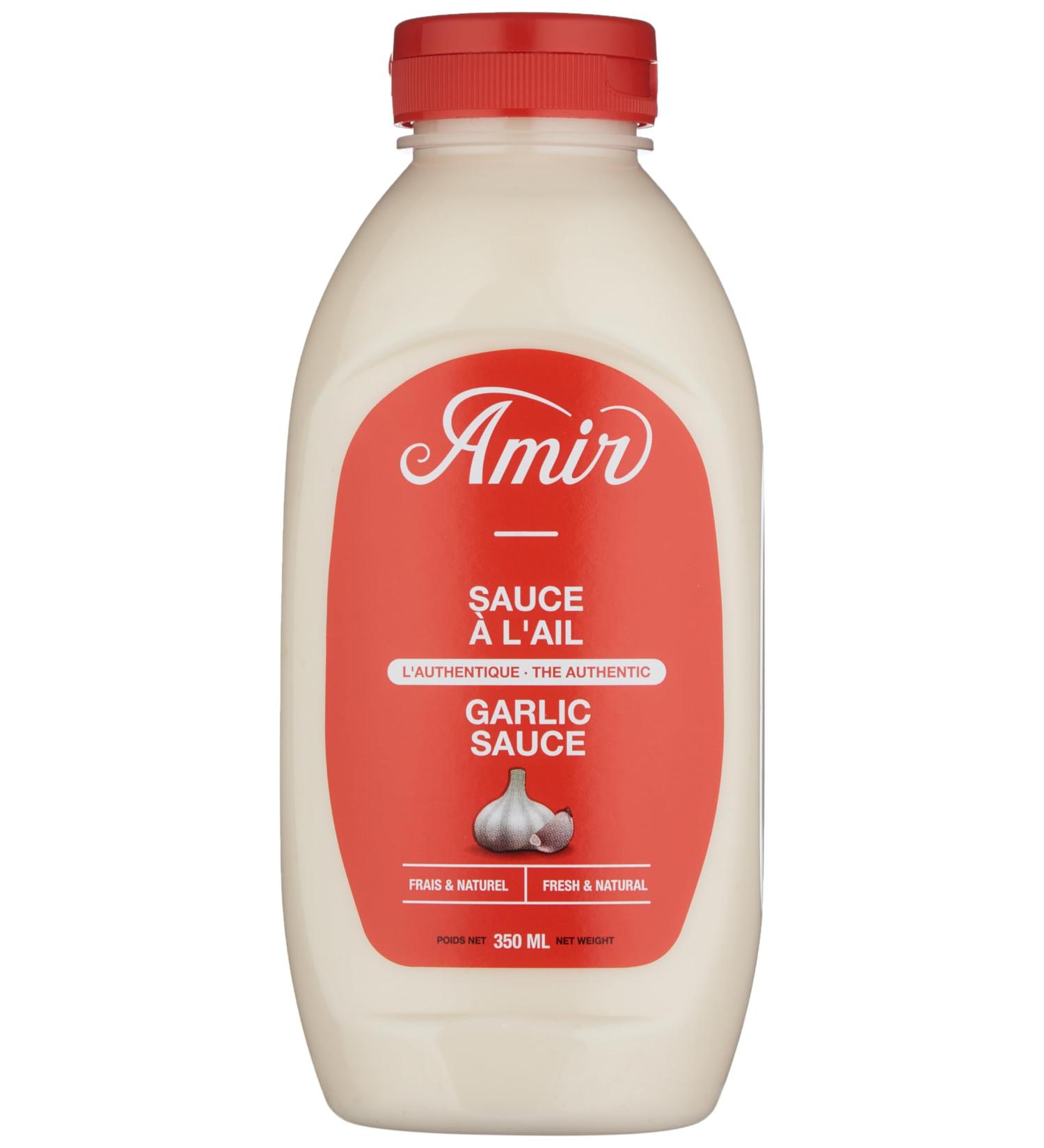 Cuisine AMIR - Authentic Lebanese Garlic Sauce - 350ml - Buy Online on GoSupps.com