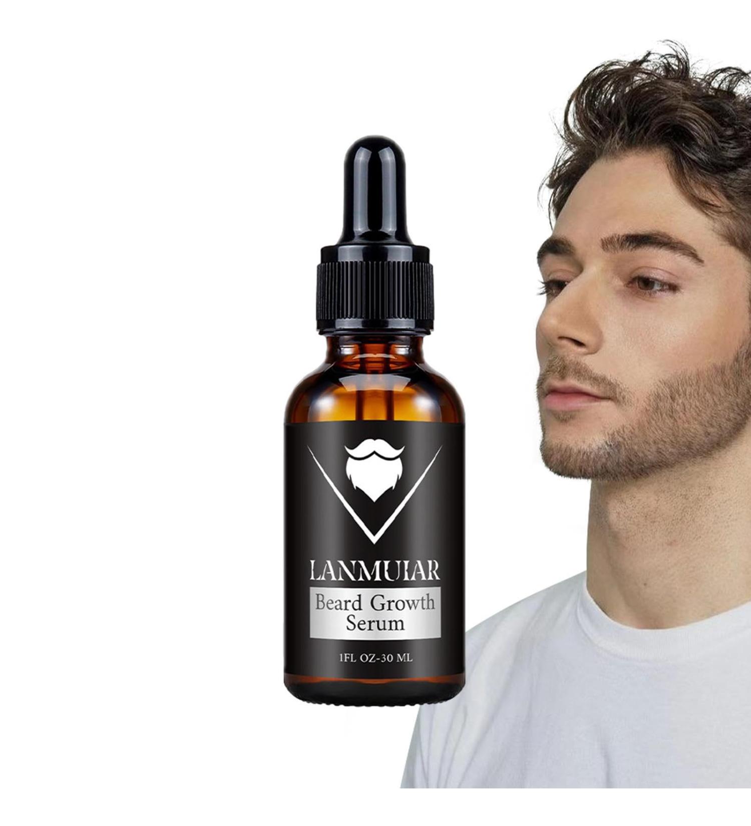 Best Bart Growth Oil for Men | Hair & Beard Growth Essence | Mustache & Face Hair Care - Aibyks 1 fl oz - Buy Online on GoSupps.com