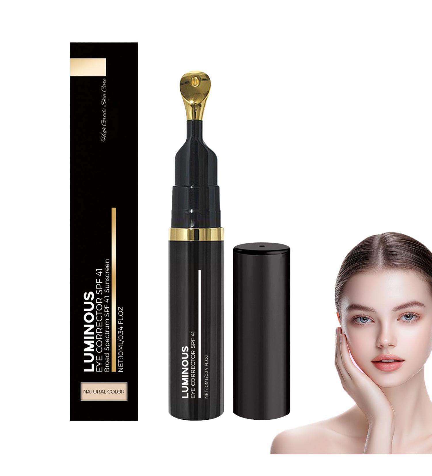  blmcoos Luminous Eye Corrector SPF 41 Color Correcting Eye Clarifier Mask & Brightens Dark Circles Anti-Aging Eye Concealer Tinted Eye Moisturizer (Natural#1) - Buy Online on GoSupps.com