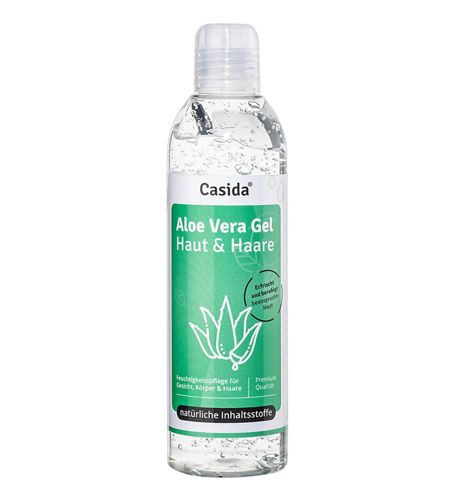Aloe Vera Gel Skin & Hair - Highly concentrated and fragrance-free - Natural - Vegan - from the pharmacy - 200 ml