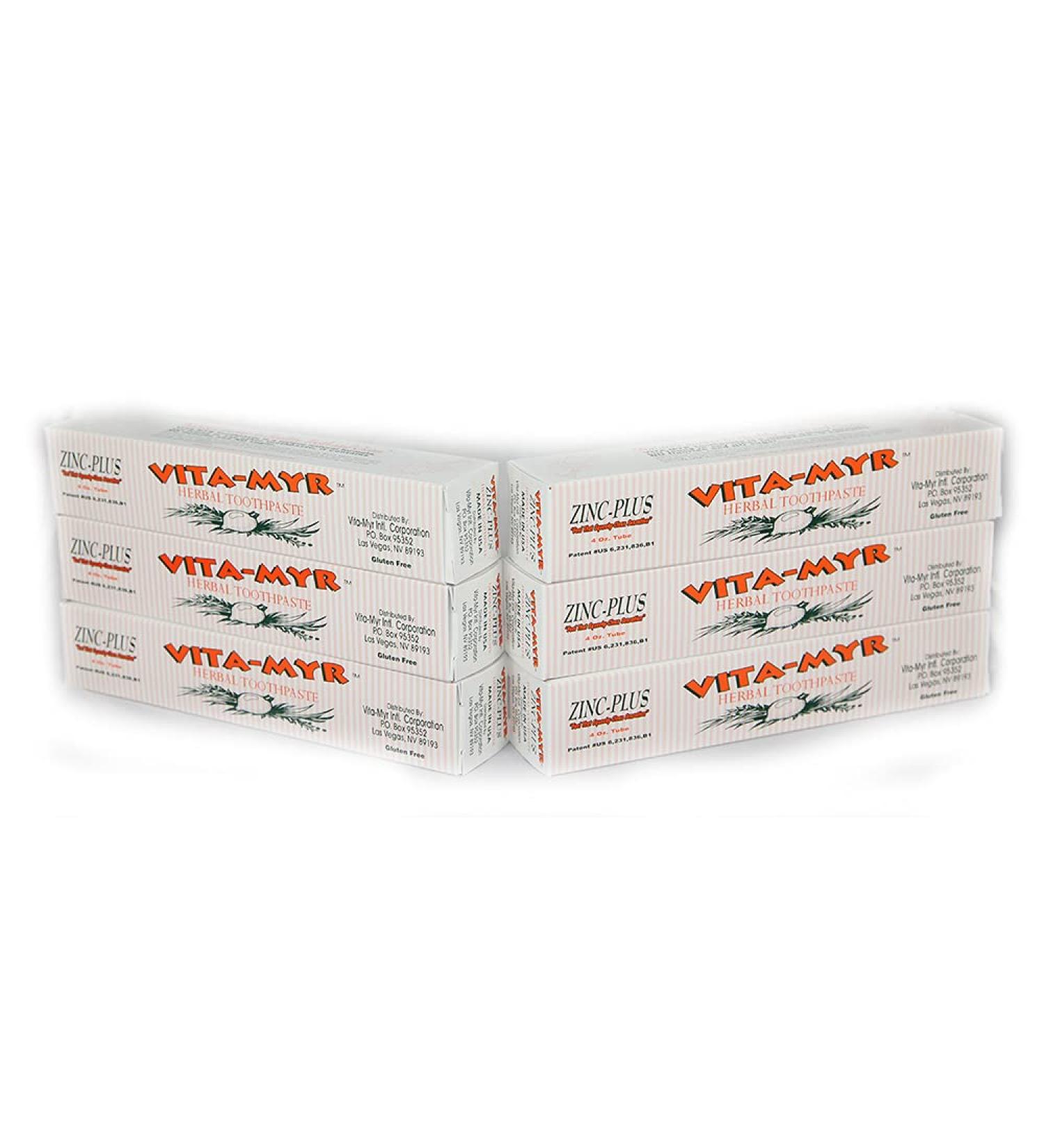 Oral Care Zinc+ Toothpaste - Sugar Free Fluoride Free Gluten Free | 6-Pack Made in USA - Buy Online on GoSupps.com