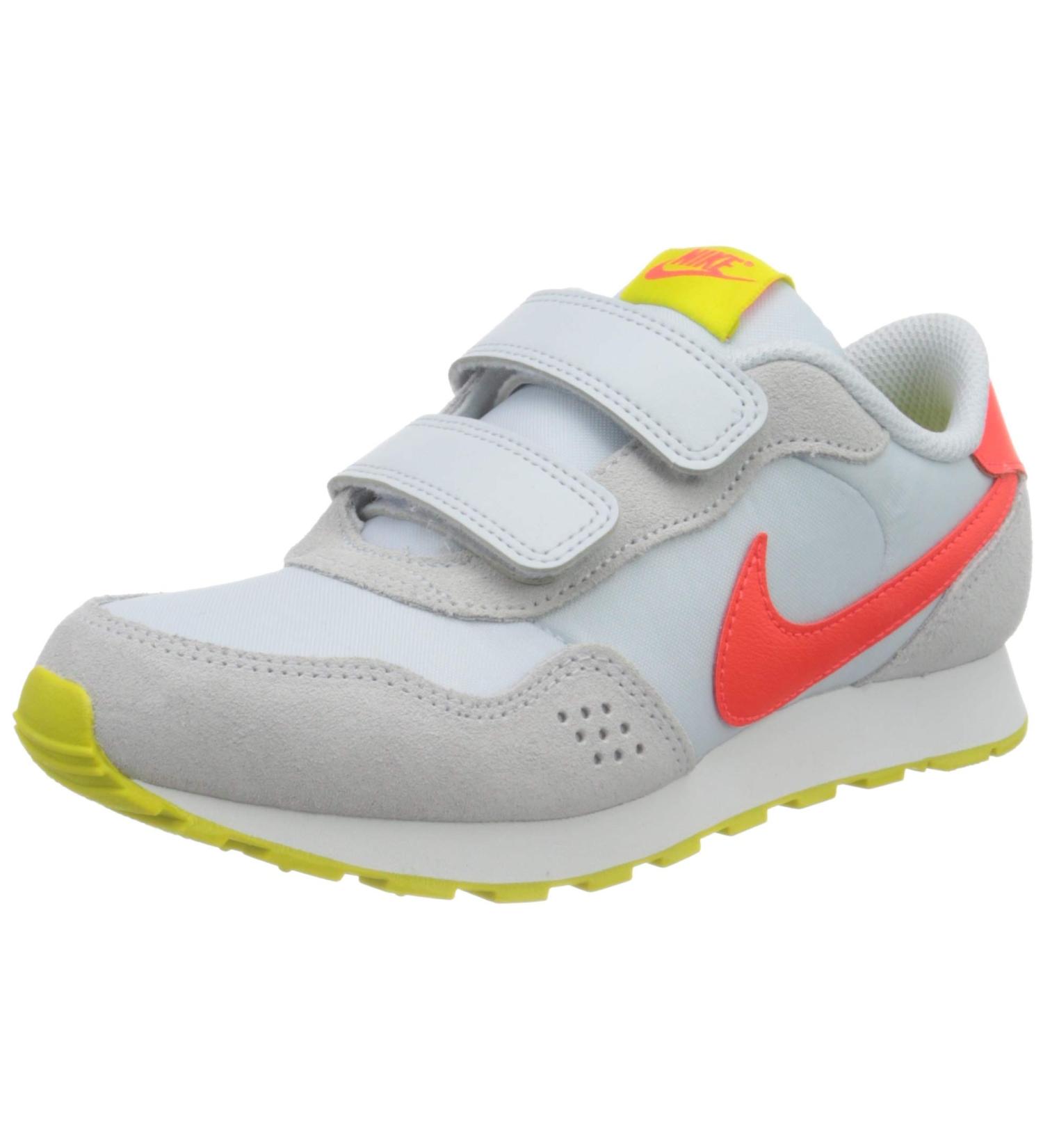 NIKE Boy's Md Valiant Btv Gymnastics Shoe - Size 3 UK - Football Grey/Bright Crimson/Lt Armory Blue - Buy Online on GoSupps.com