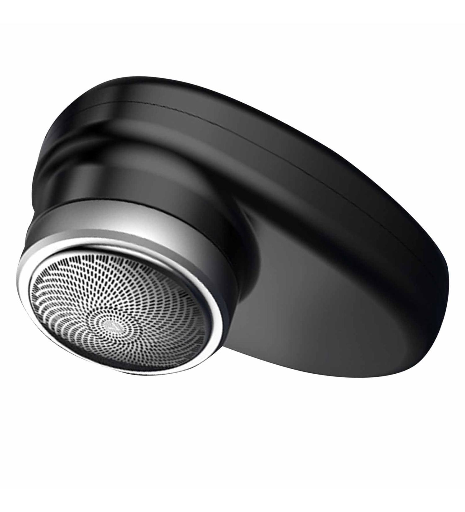 Portable Rechargeable Dual Head Electric Groomer - Waterproof Handheld Beard Cutter (Black) | Pocket-Sized Grooming Tool for Men - Buy Online on GoSupps.com