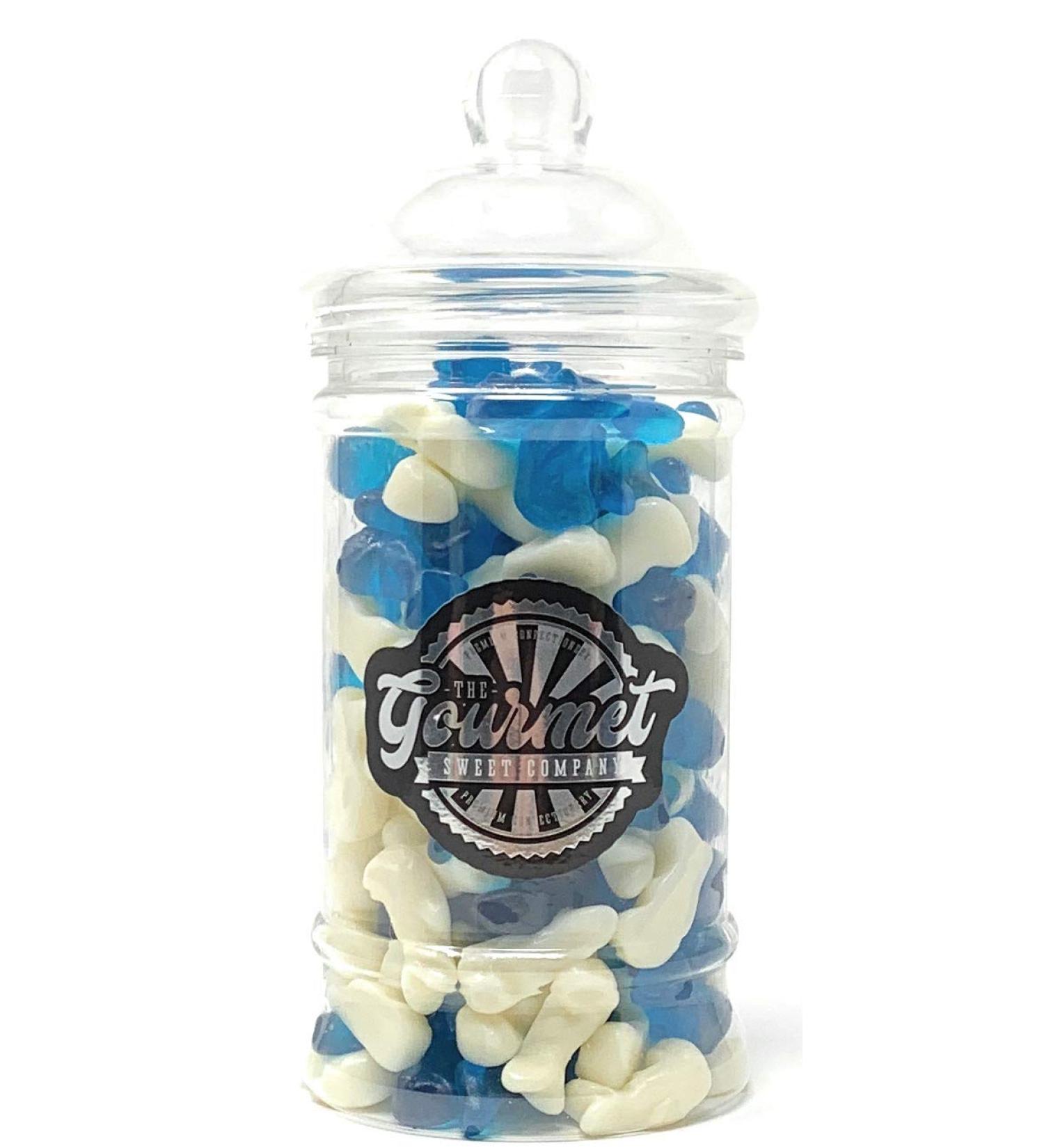 Baby Dolphins Victorian Gift Jar by The Gourmet Sweet Company