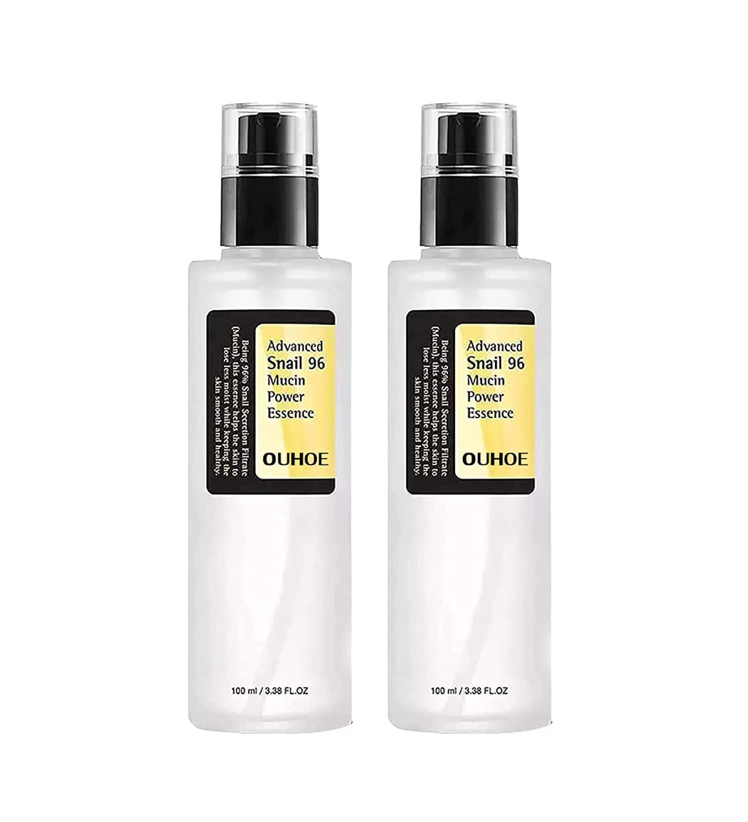 Snail Mucin Essence Duo - 96% Snail Mucin Repairing Serum 100ml (2PC) - Buy Online on GoSupps.com