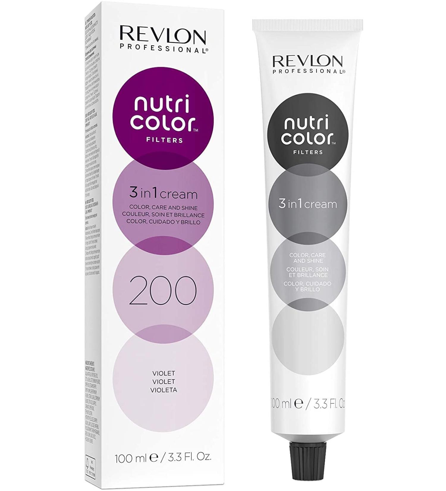 Revlon Nutri Color 200 Violet 100 ml - Intense Color Treatment (1 Pack) - Buy Online on GoSupps.com