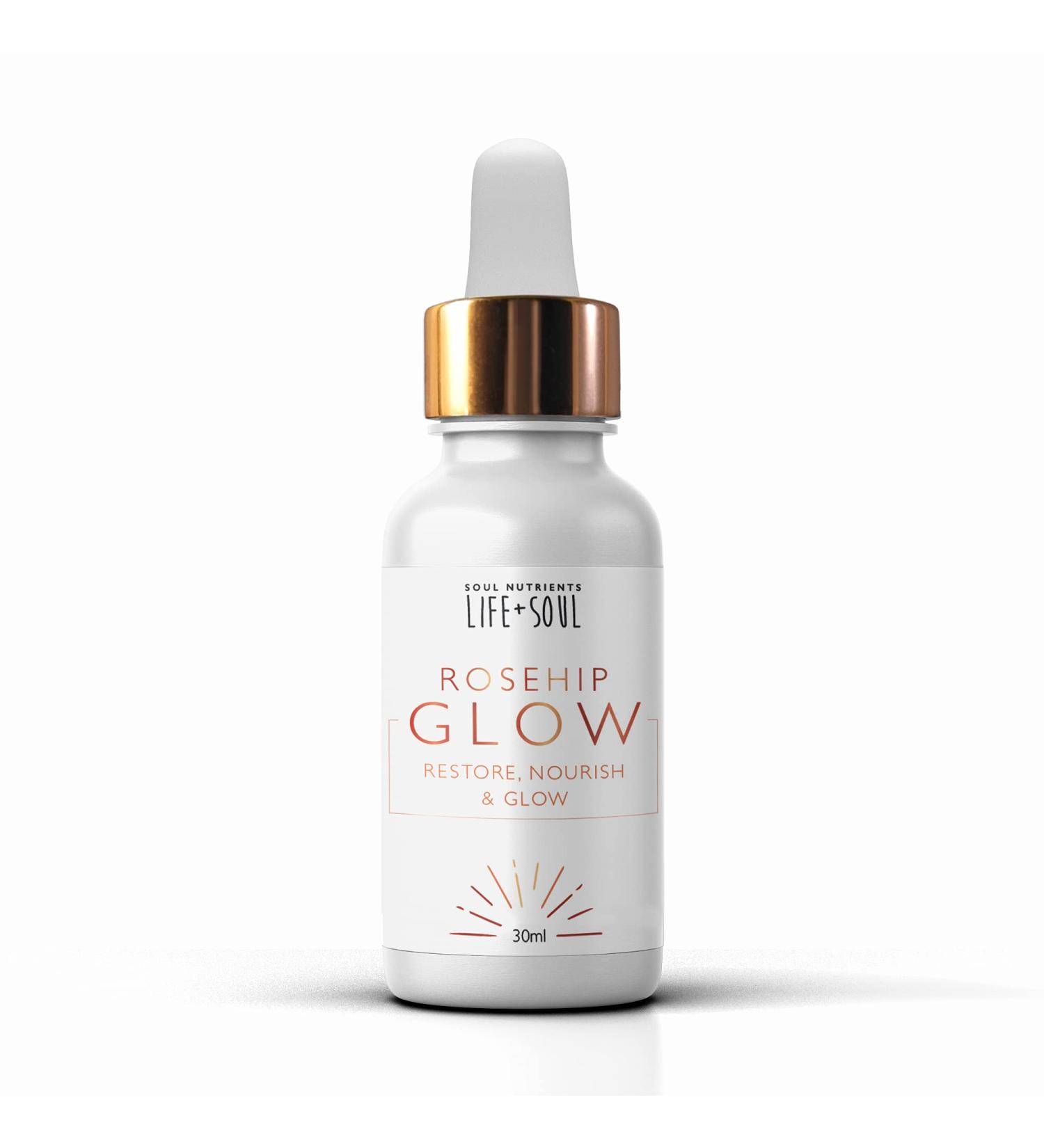 Rosehip Glow- Restore Nourish & Glow- 30ml-100% Natural for the perfect glow - Buy Online on GoSupps.com