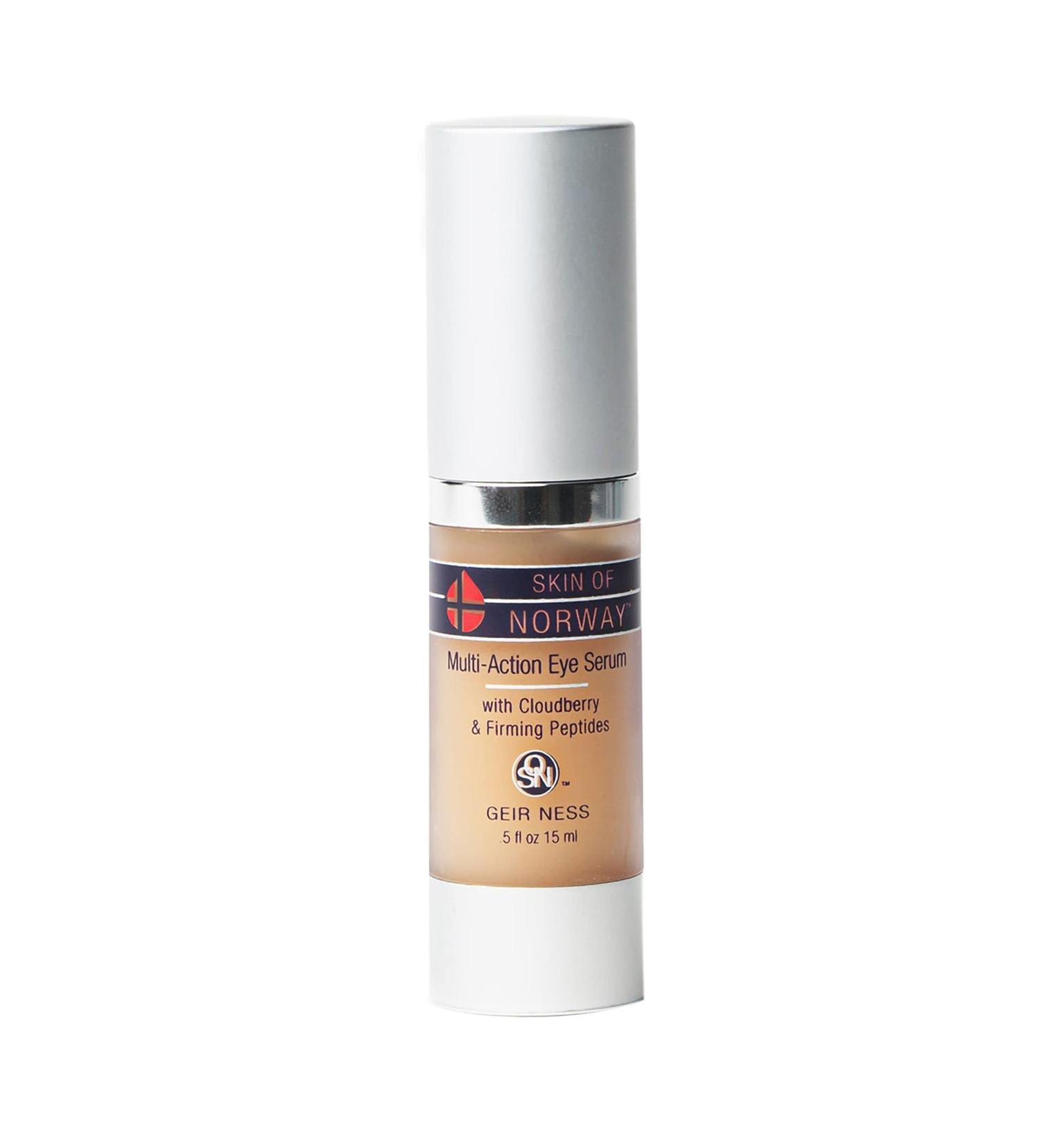Geir Ness Skin of Norway Multi-Action Eye Serum - Cloudberry & Firming Peptides - Brighten Dark Circles - For Tired Eyes - Buy Online on GoSupps.com