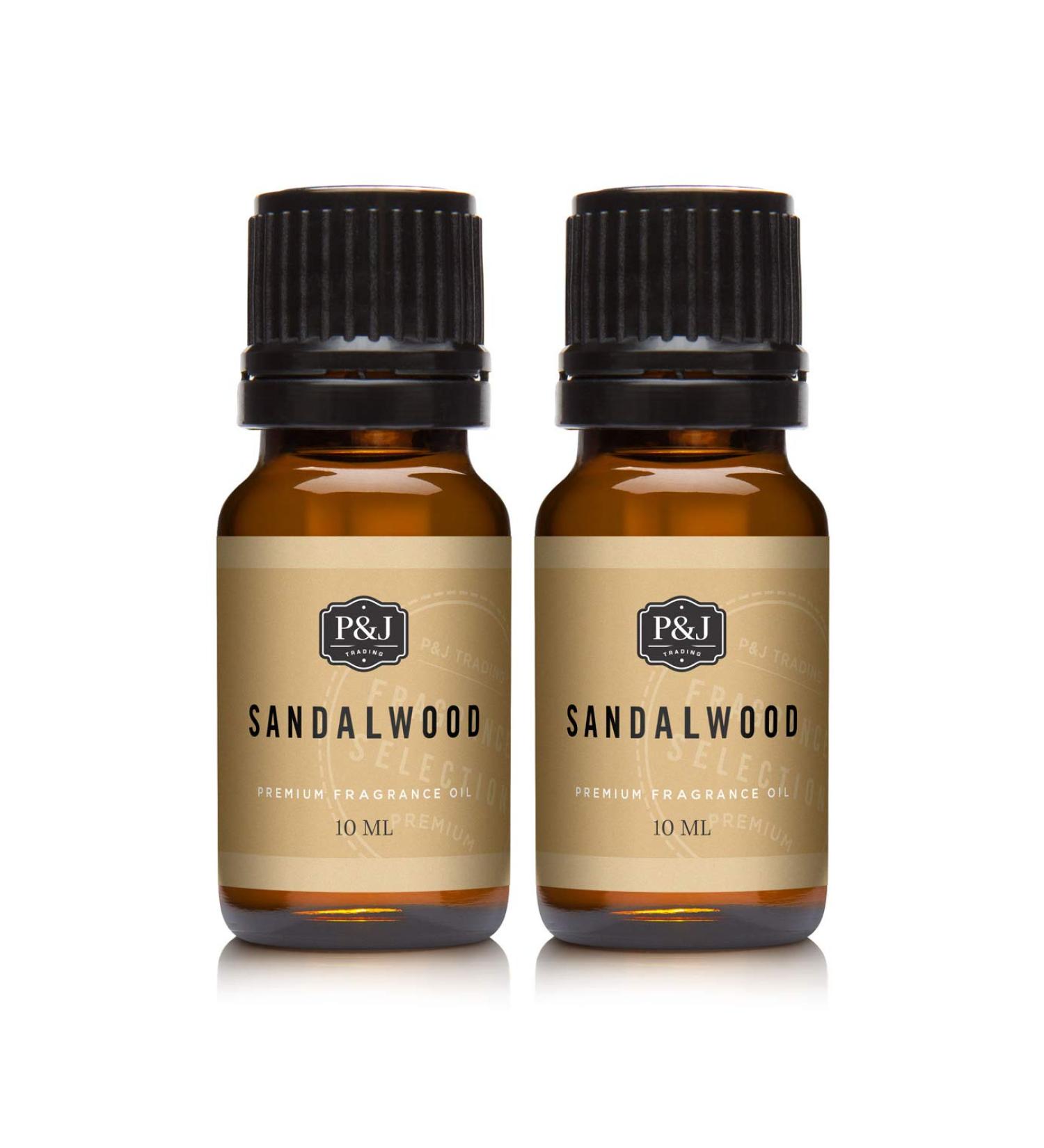 P&J Trading Sandalwood Fragrance Oil 10ml 2pk - Perfect for Candle Making Soap Making and Freshie Scents - Buy Online on GoSupps.com