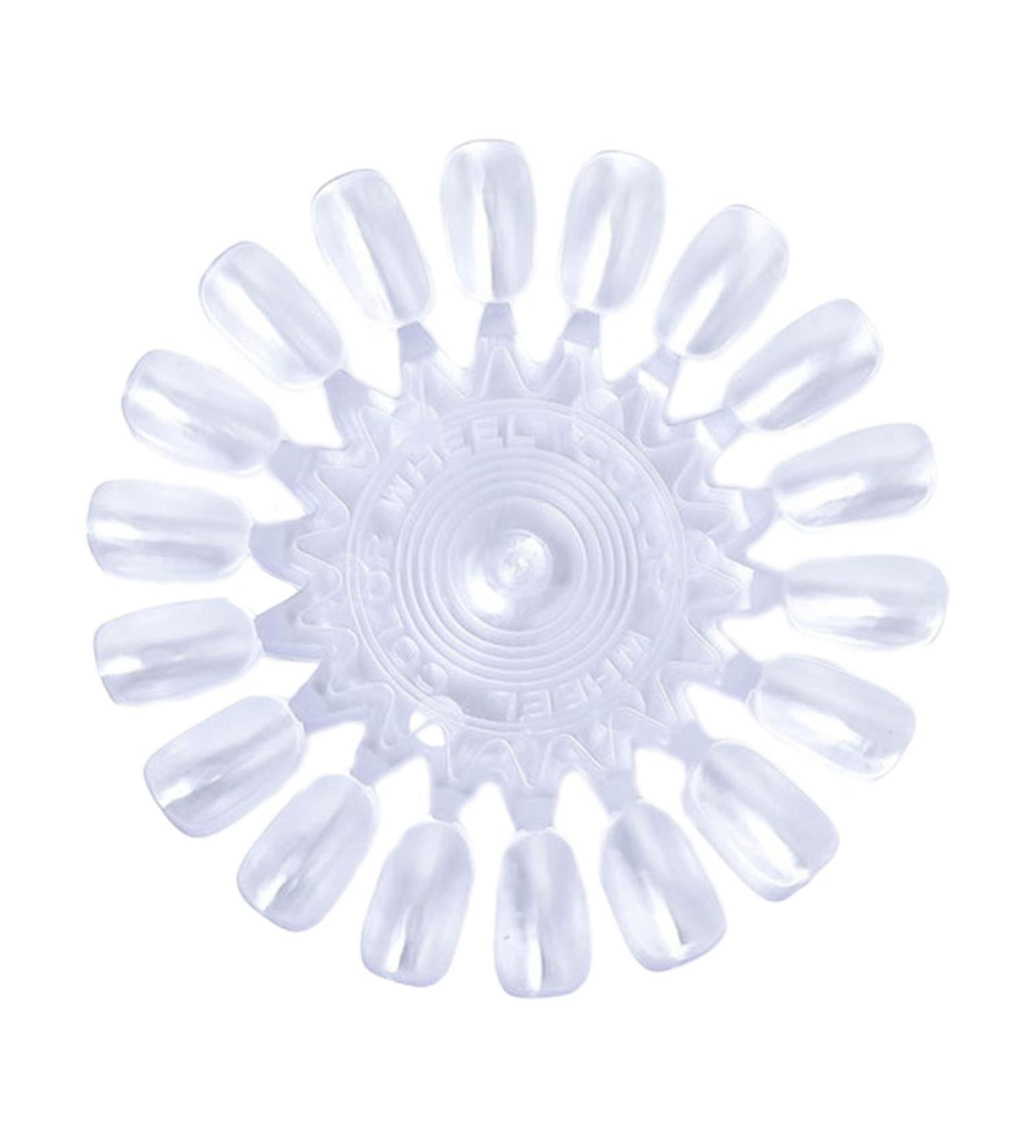Bodhi2000 Nail Art Plate - Multifunctional Nail Display Tray & Polish Holder | Clear Colorless Manicure Tools for Perfect Nail Designs - Buy Online on GoSupps.com