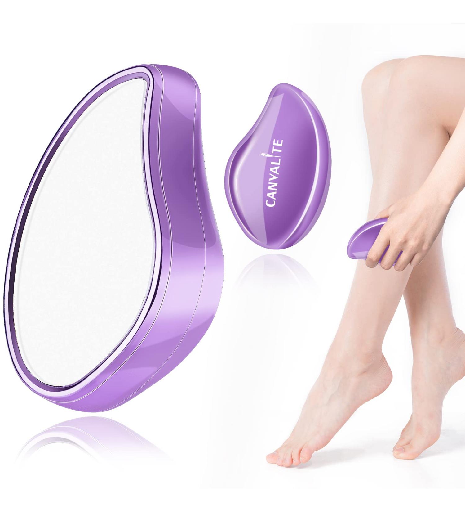 Magical Nano Hair Remover | Painless Crystal Hair Radiator for Men & Women - Fast & Simple | Purple - Buy Online on GoSupps.com