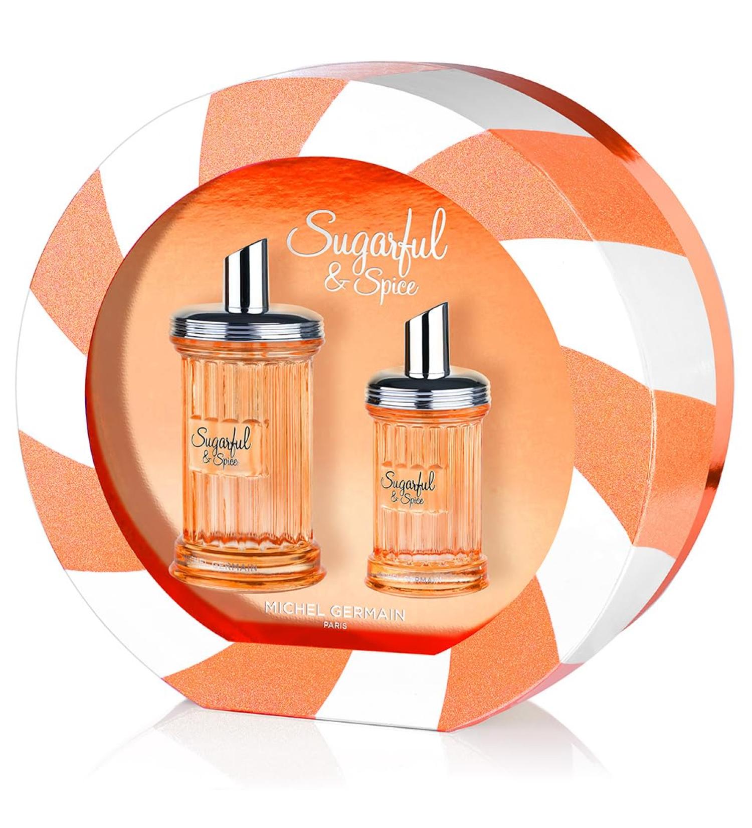 Michel Germain Sugarful & Spice Eau de Parfum Spray Women's Fragrance Top Notes of Sparkling Blood Orange Pink Peony Flirty & Playful Gift for Her 4.6 Fl Oz (Pack of 1) - Buy Online on GoSupps.com