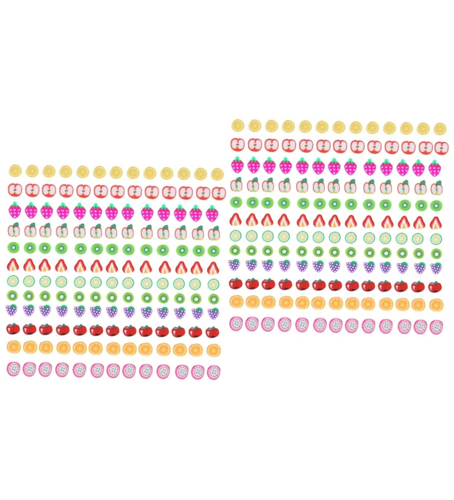 minkissy 4800 Pcs 12 Fruit Sliced nail Art Accessories DIY Manicure Decals Floral Decor Fruit Slices for Nail Fruit Slices for Manicure Nail Accessories Nail Decals Flowers Applique - Buy Online on GoSupps.com